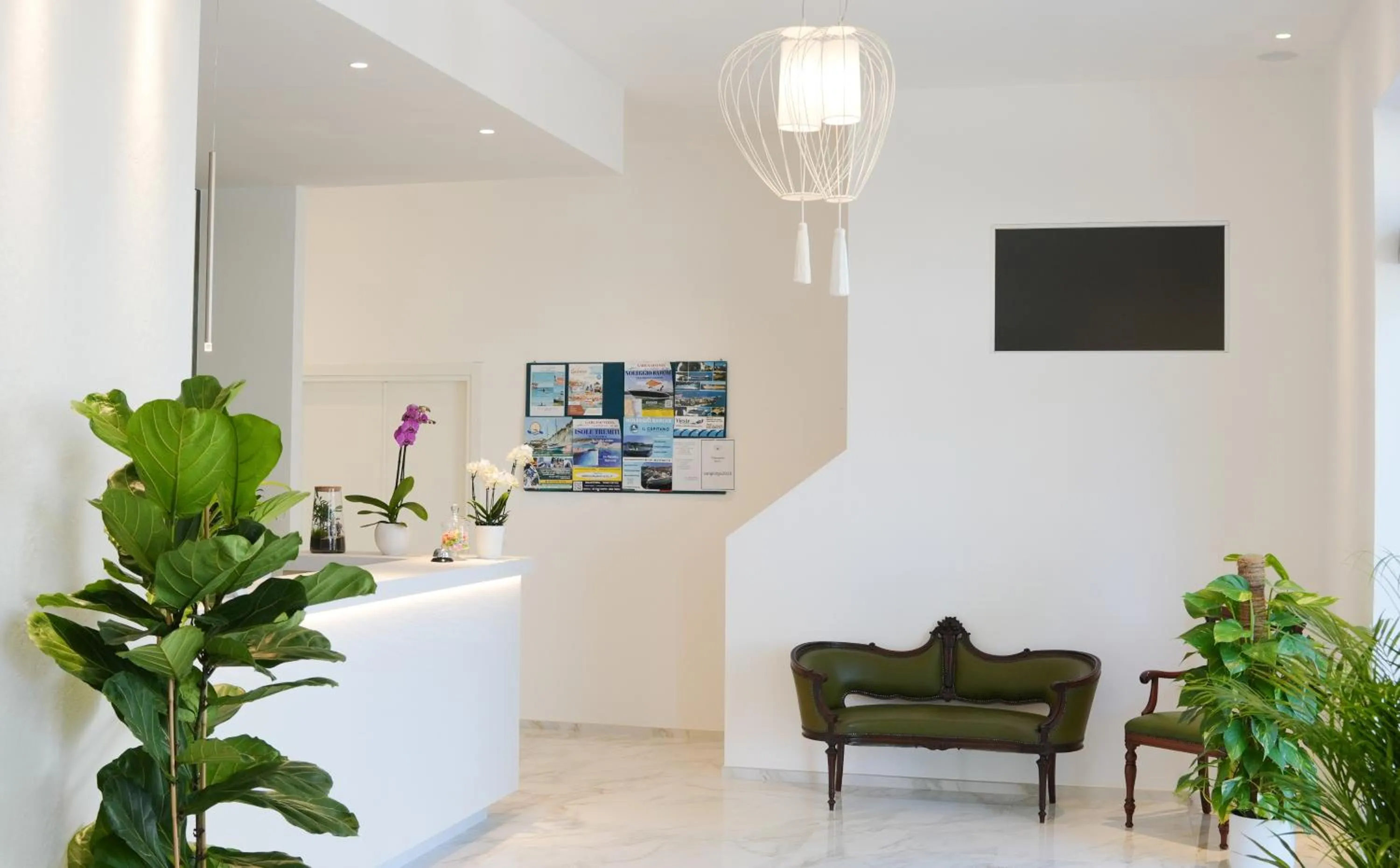 Lobby or reception in Albergo San Giorgio