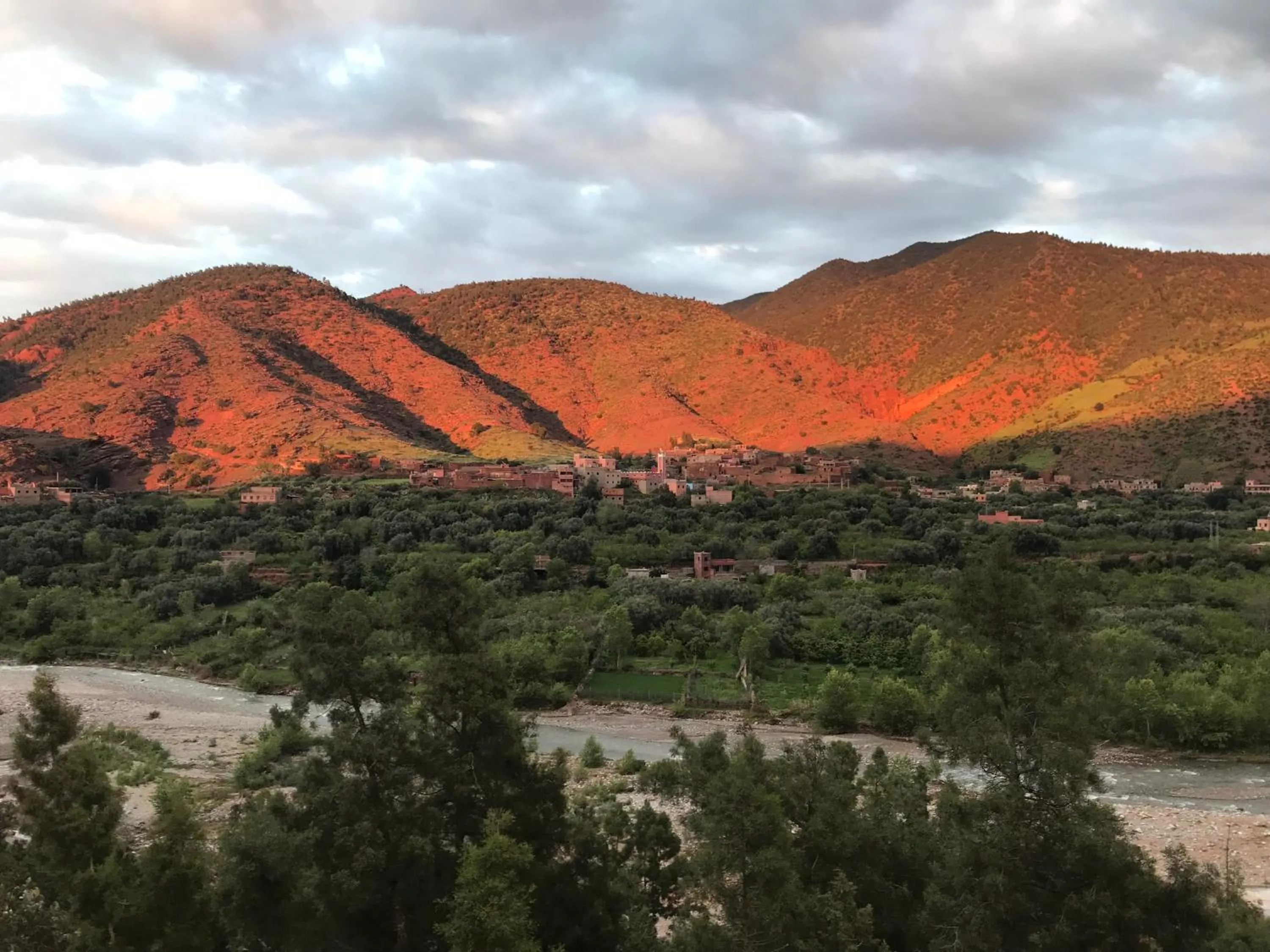Natural landscape in Amlougui House