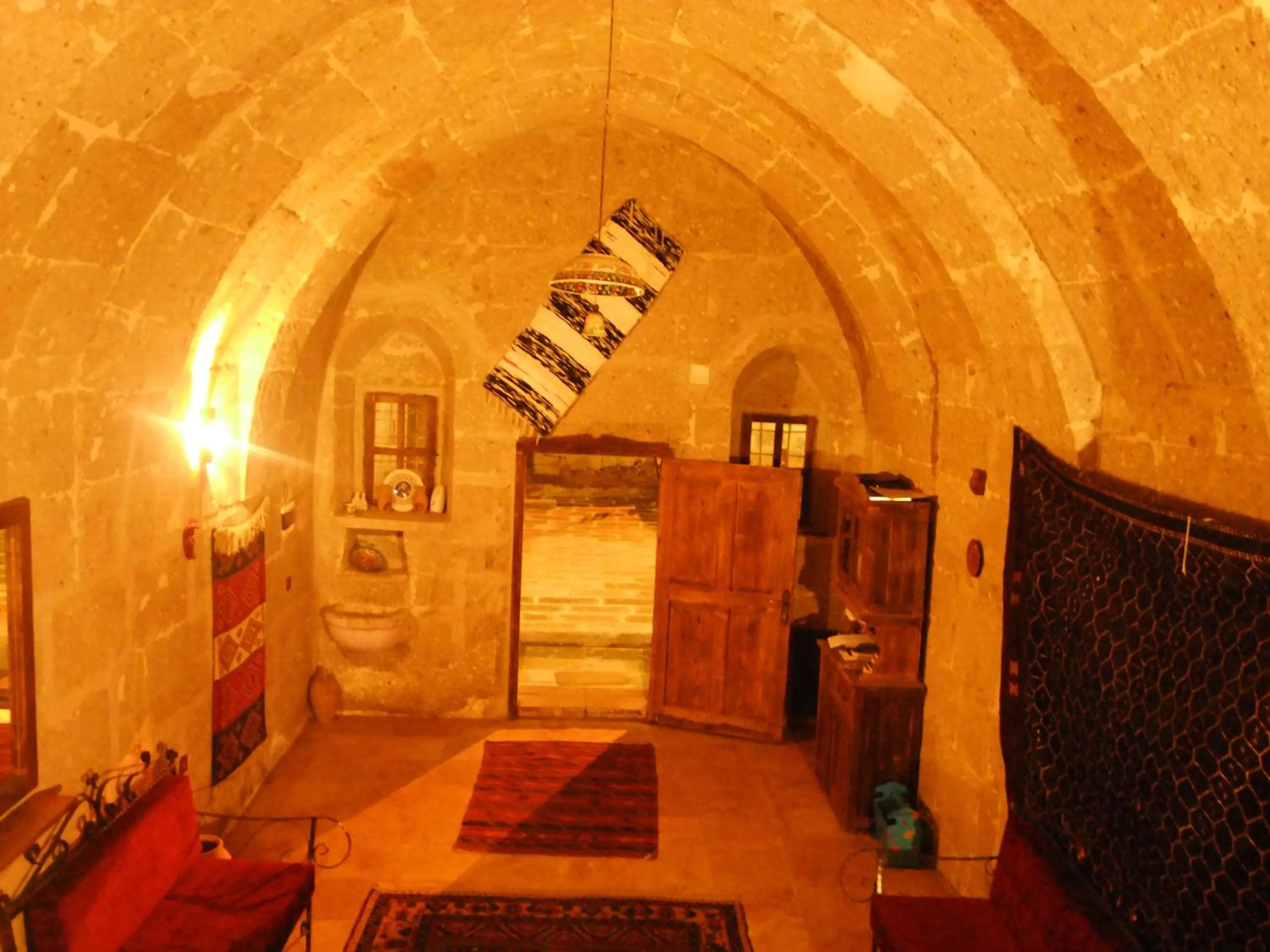 Lobby or reception in Kapadokya Ihlara Konakları Otel Akinci Konagi