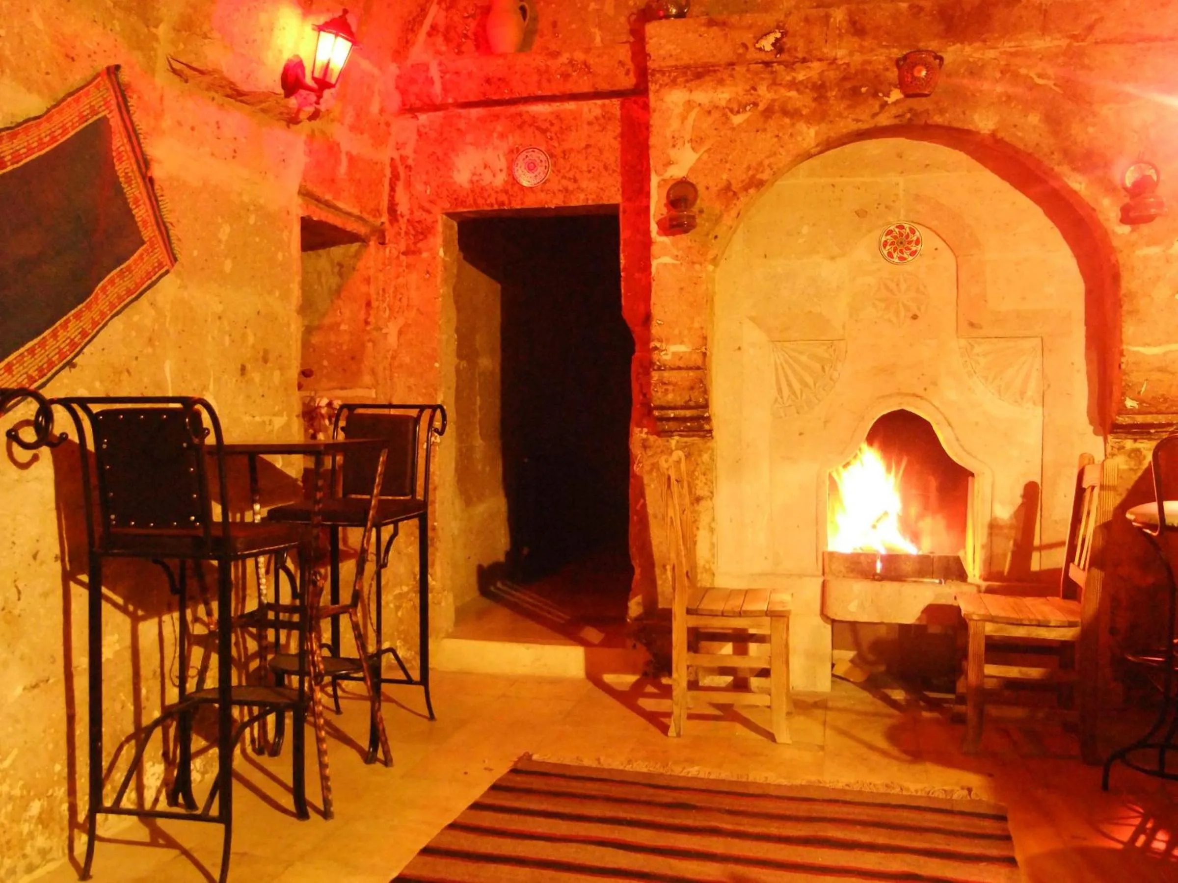 Lounge or bar in Kapadokya Ihlara Konakları Otel Akinci Konagi