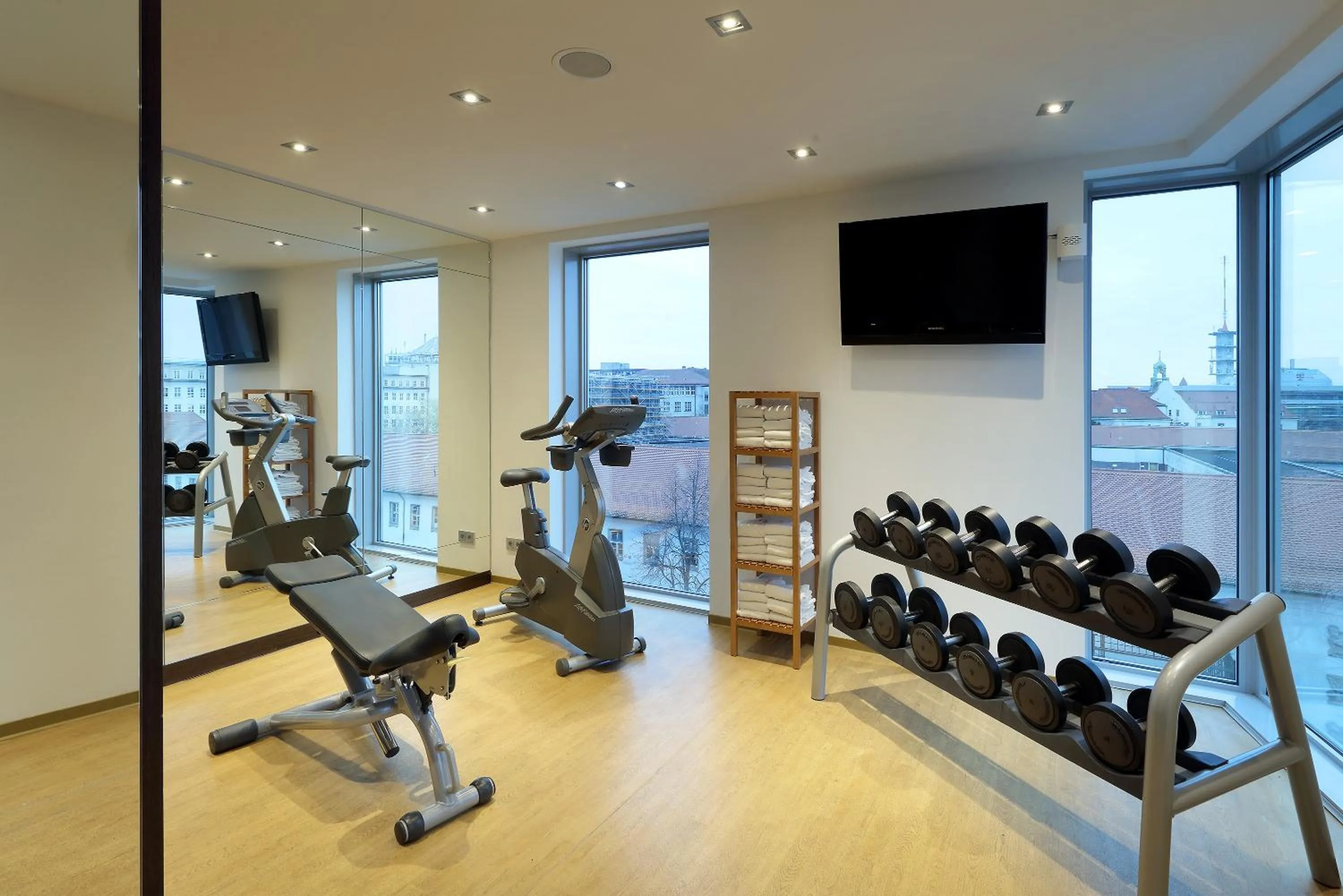 Fitness centre/facilities in Eurostars Grand Central