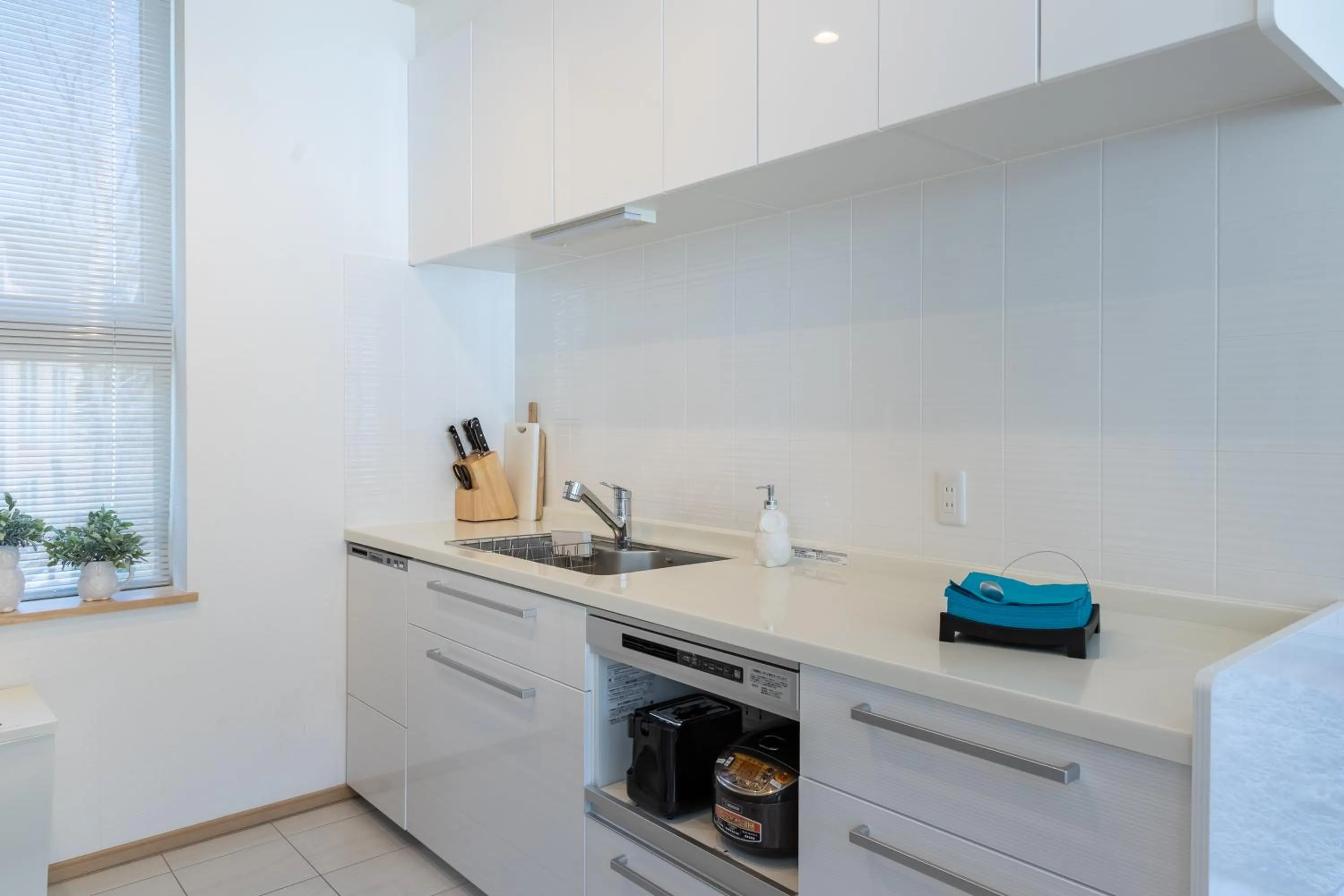 kitchen in Owl House Niseko