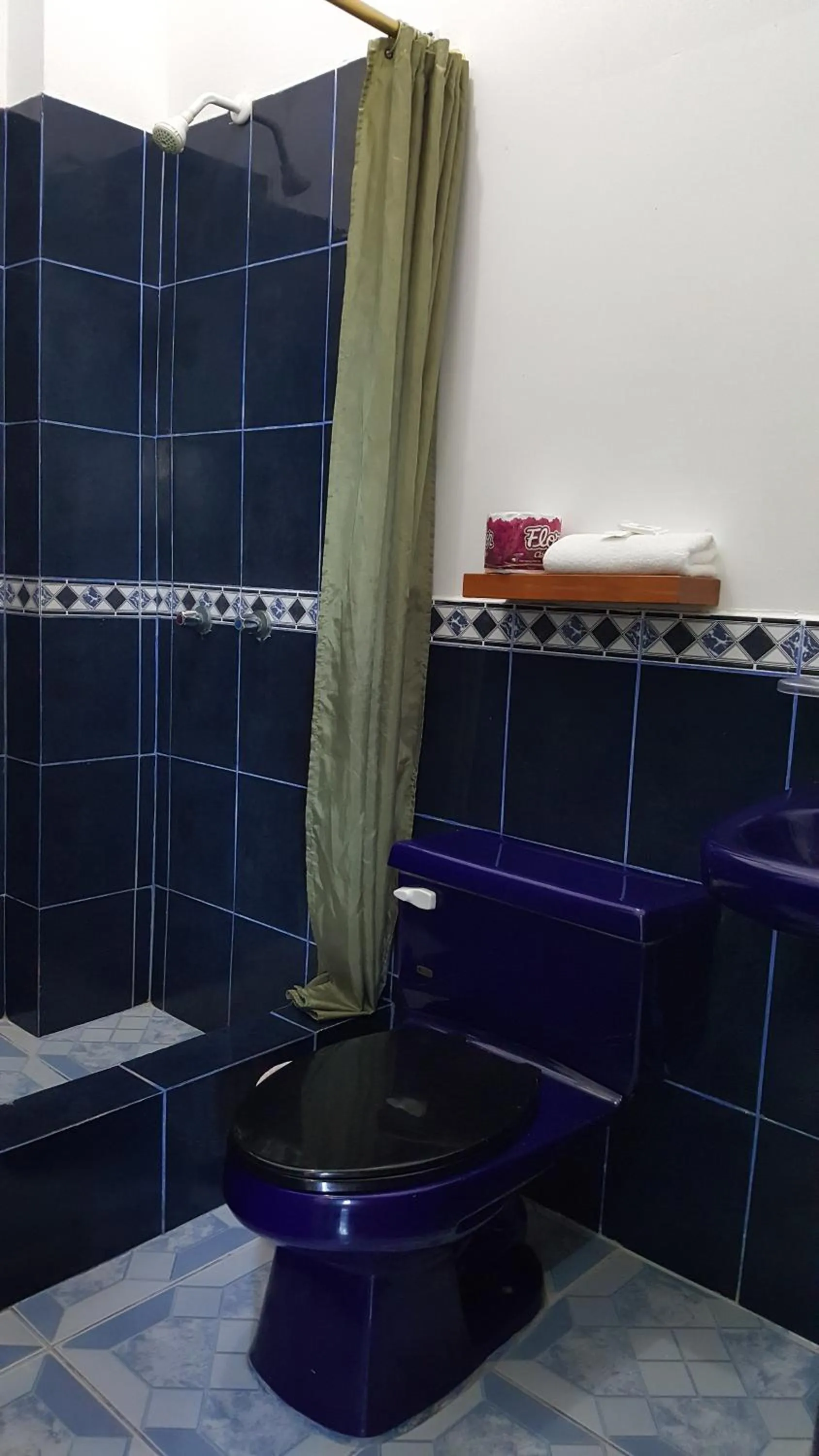 Bathroom in Hotel La Jungla