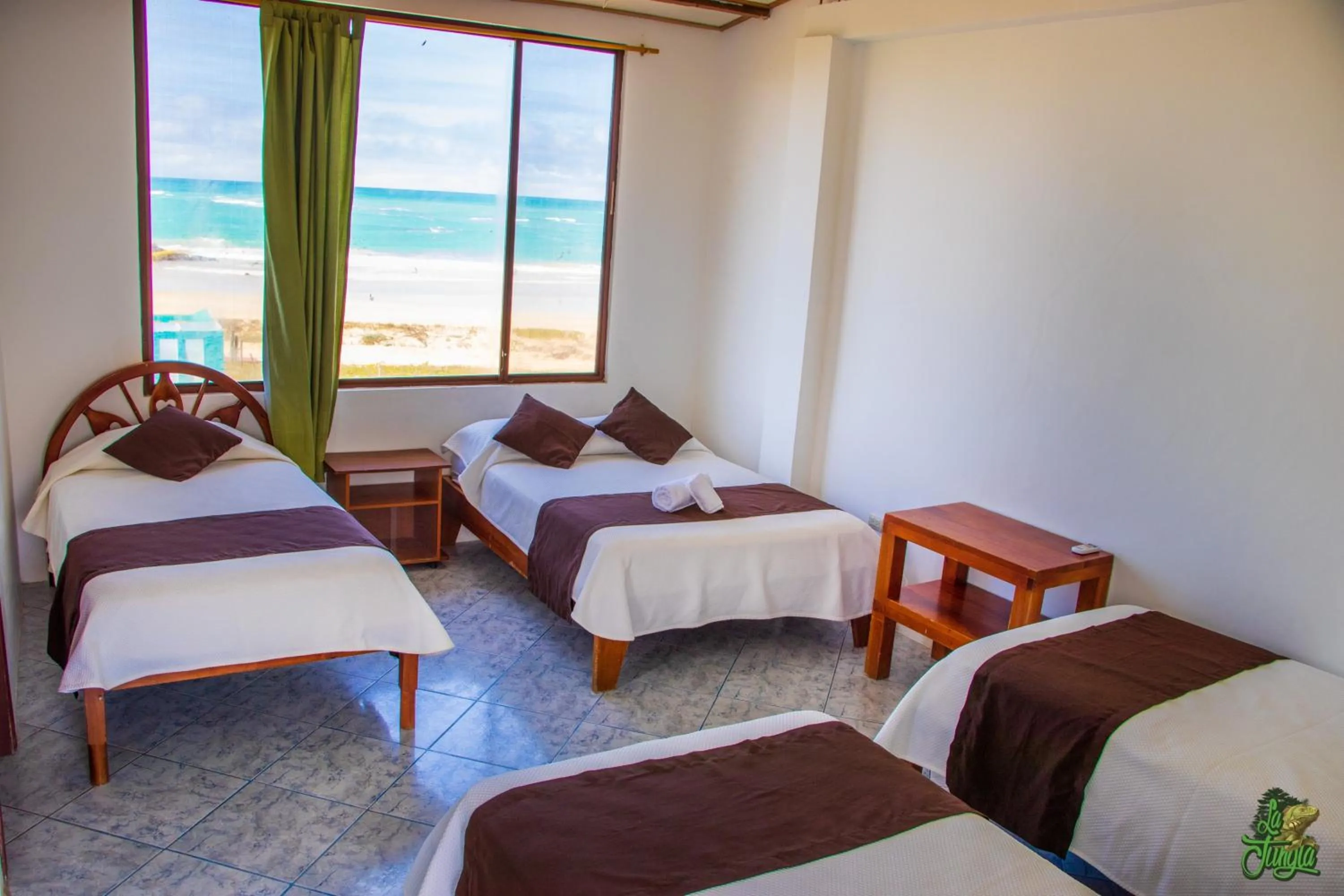 Bed in Hotel La Jungla