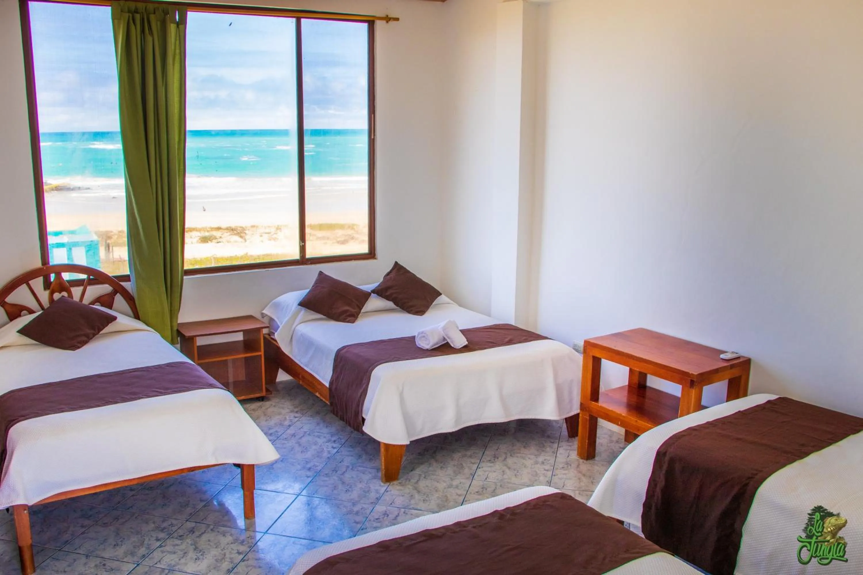 Sea view, Bed in Hotel La Jungla