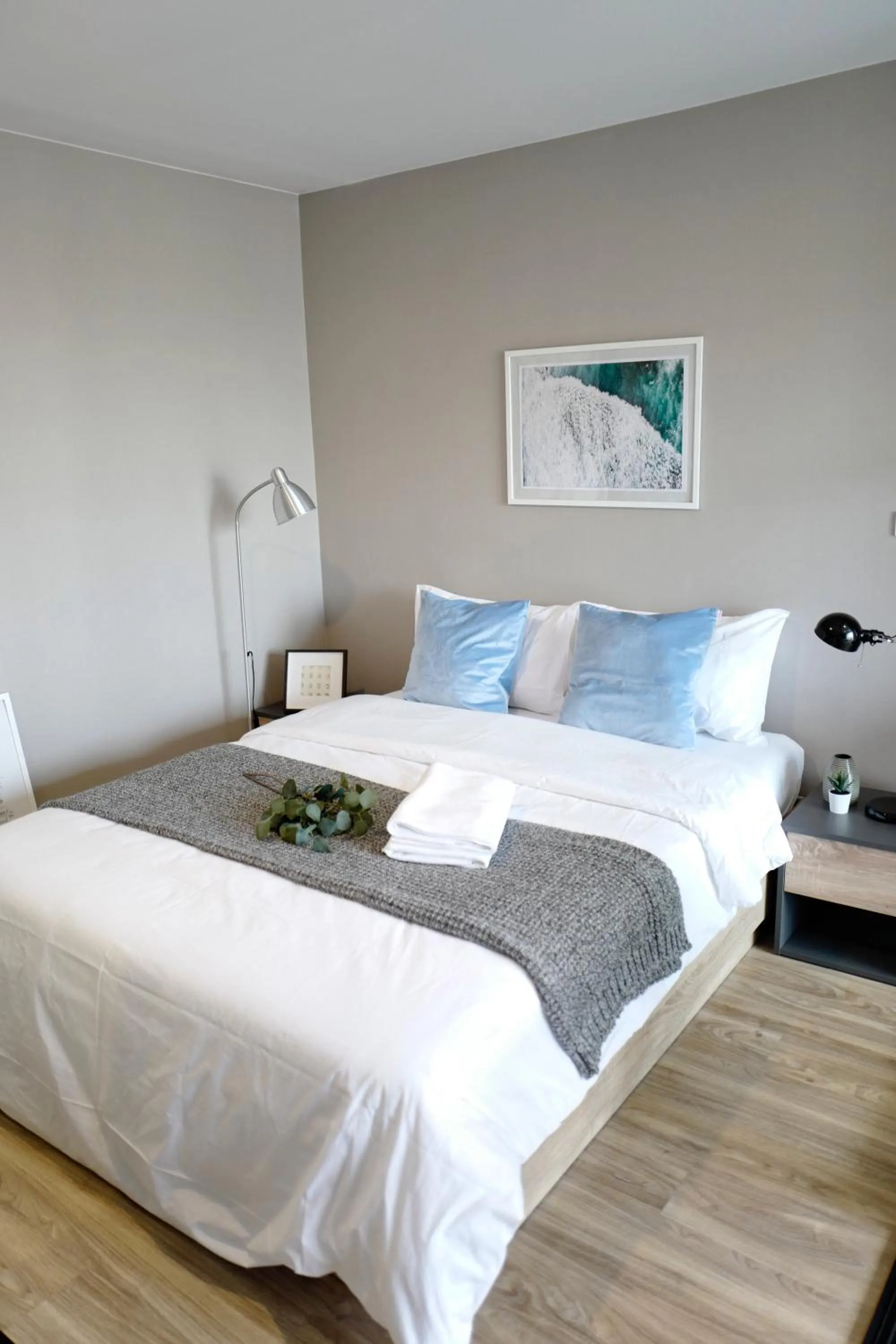 Bed in Blossom Sathon Condo