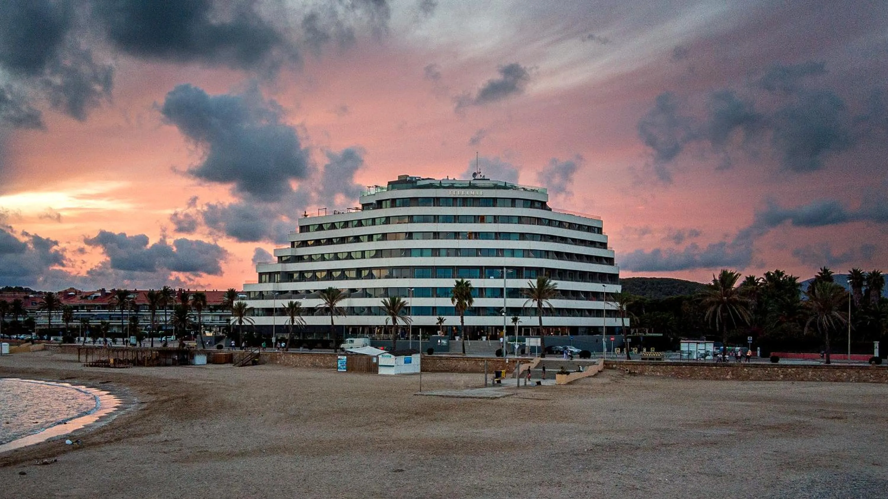 Bird's eye view in ME Sitges Terramar