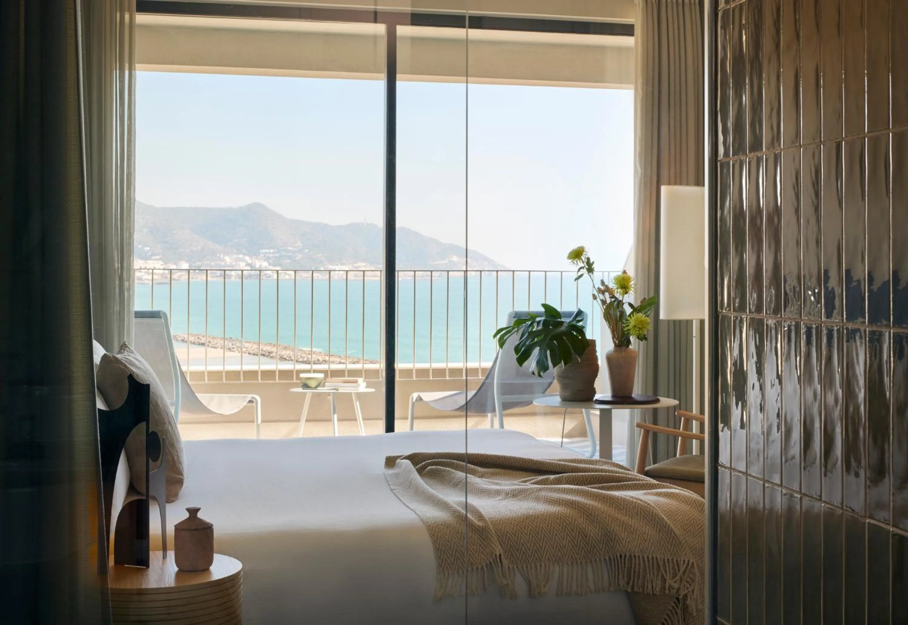 Bed in ME Sitges Terramar