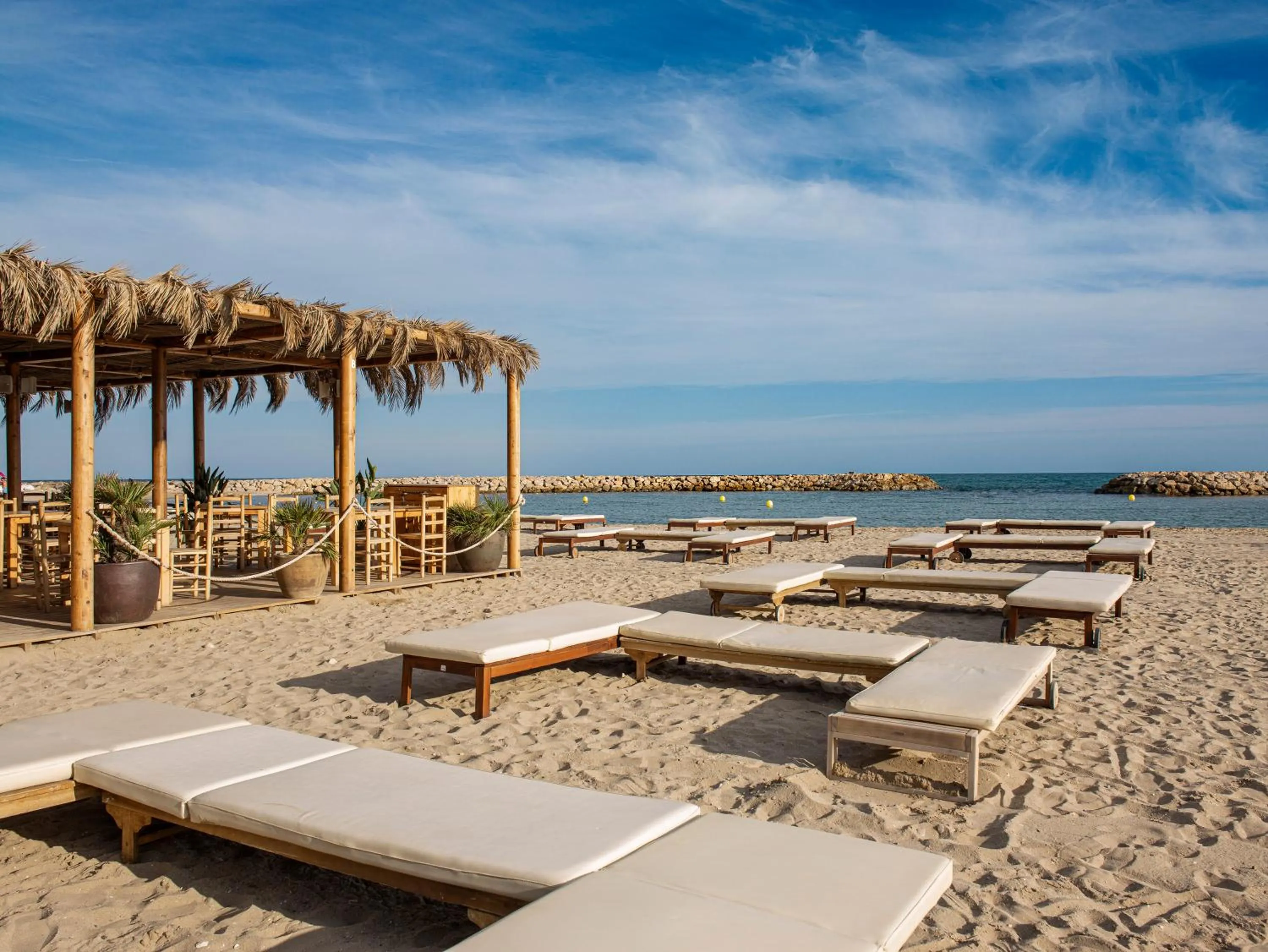 Beach in ME Sitges Terramar