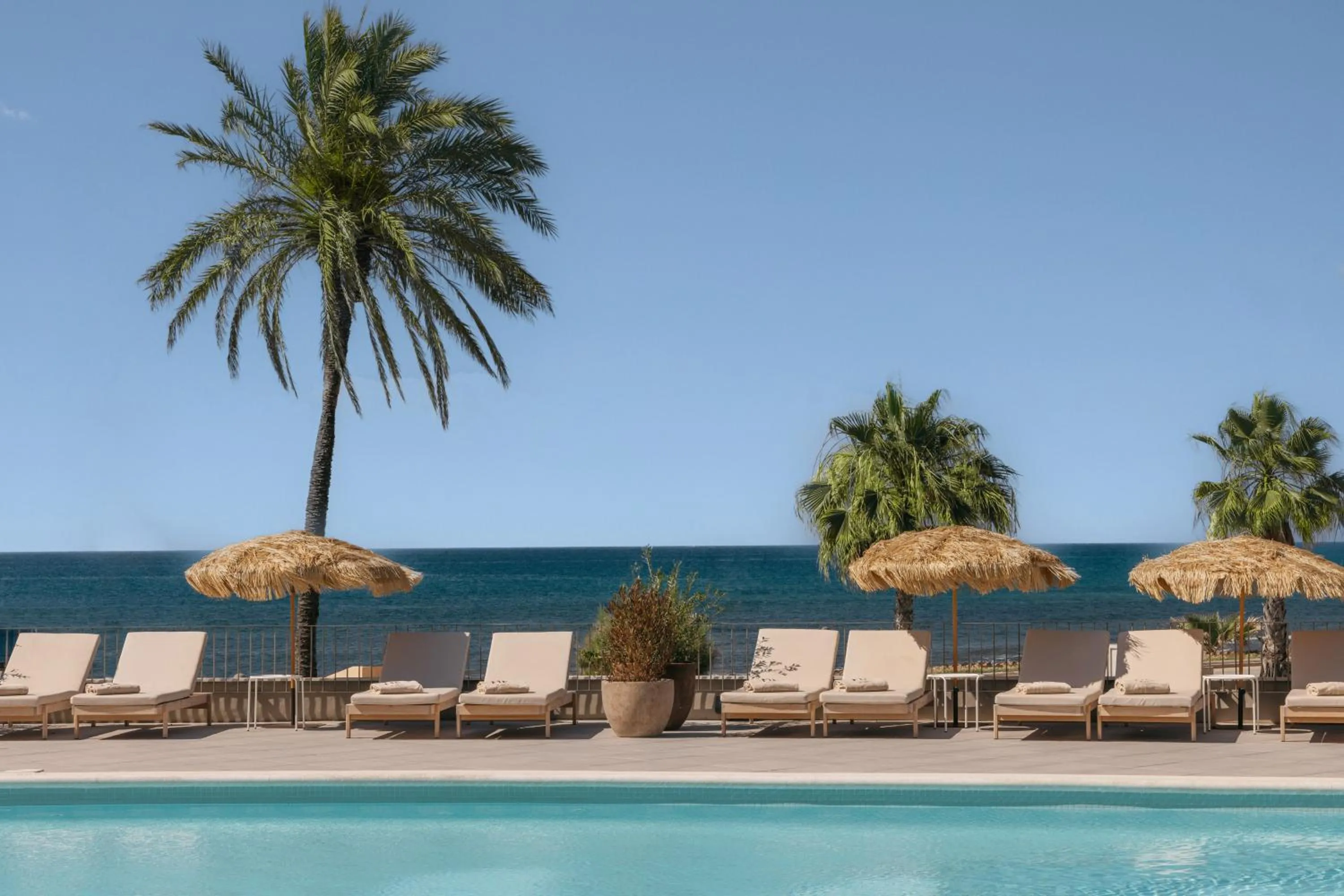 Swimming pool in ME Sitges Terramar