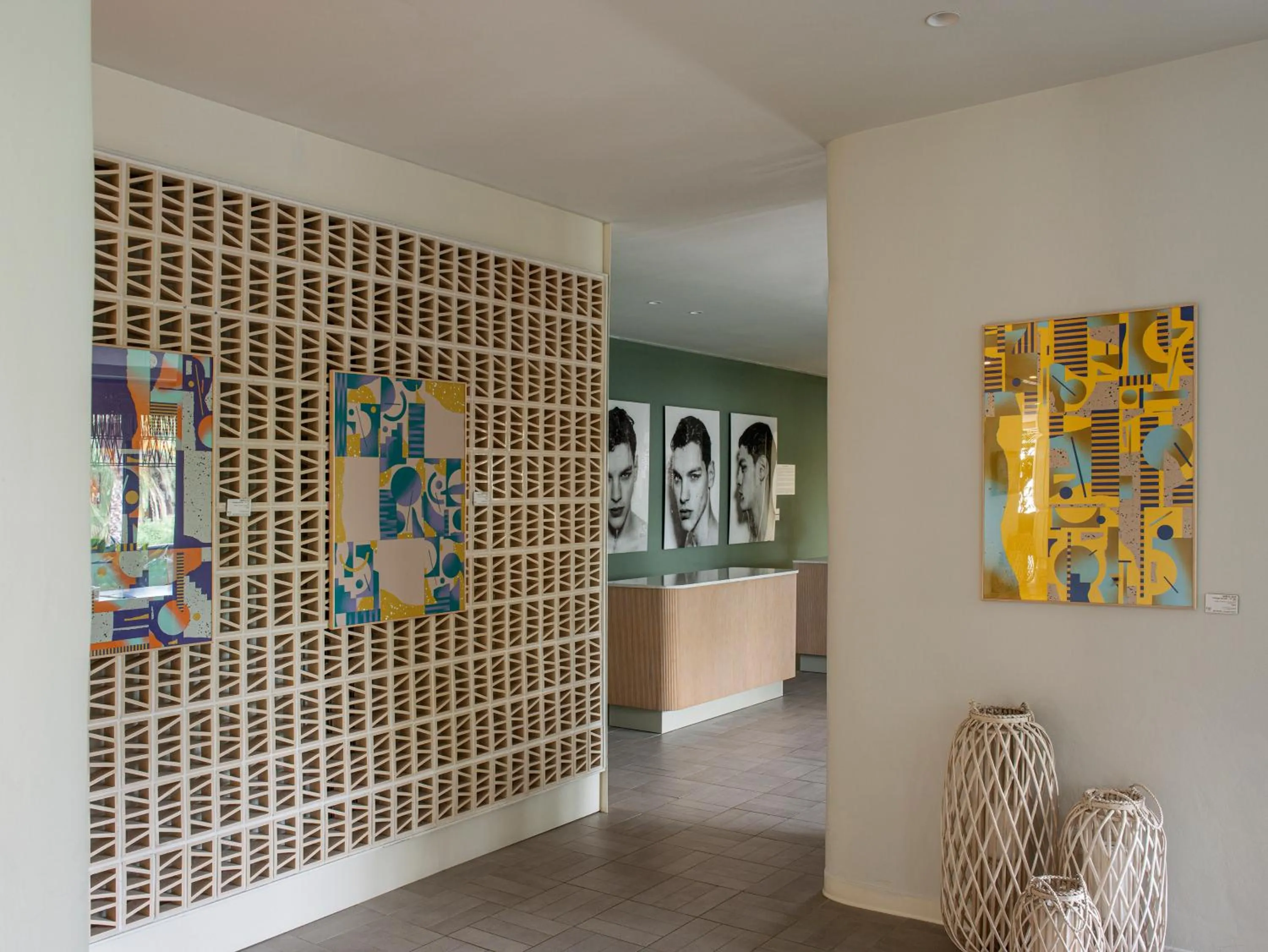 Lobby or reception in ME Sitges Terramar