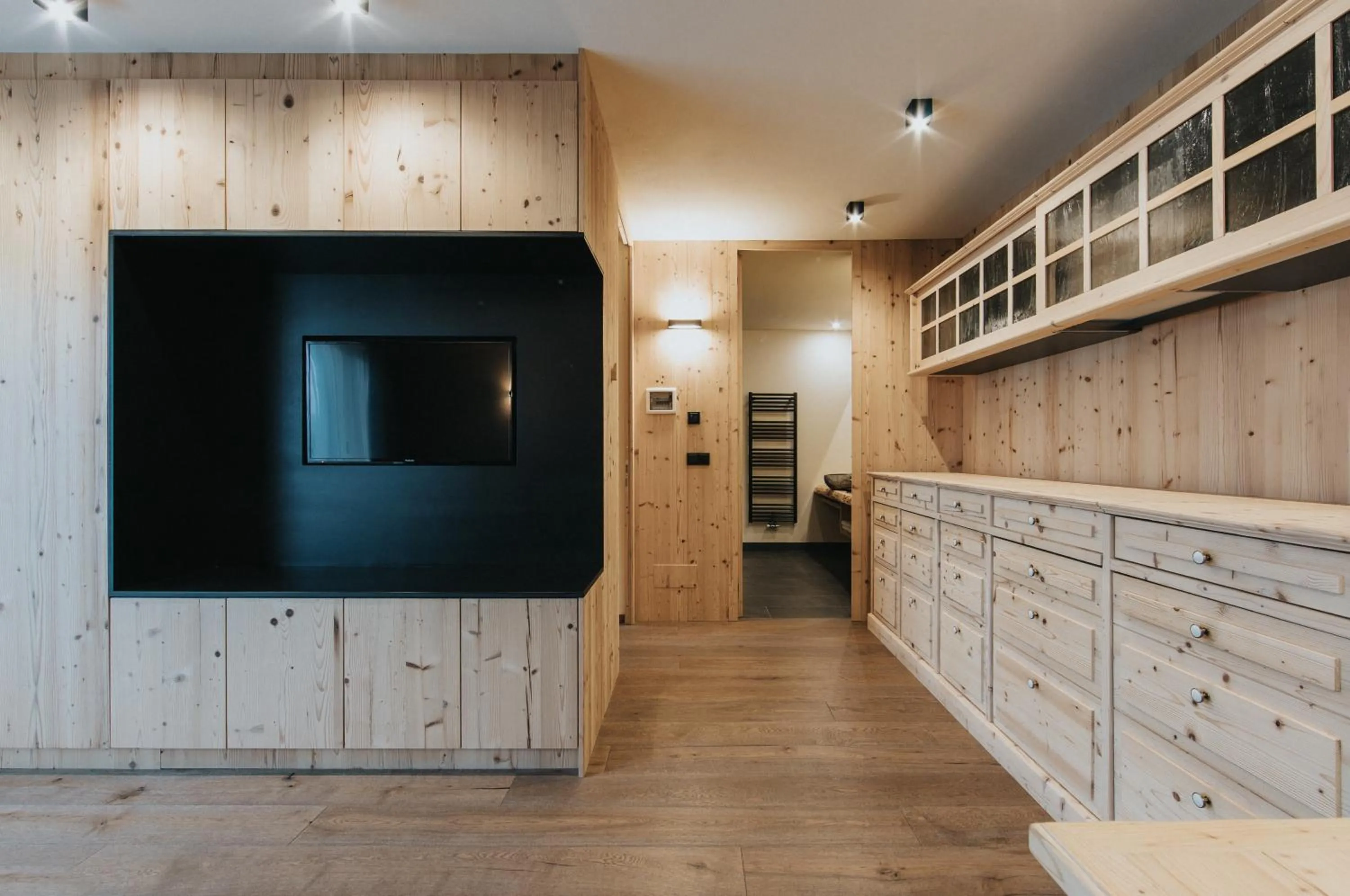 Kitchen or kitchenette in Presulis Hideaway Apartments & Restaurant