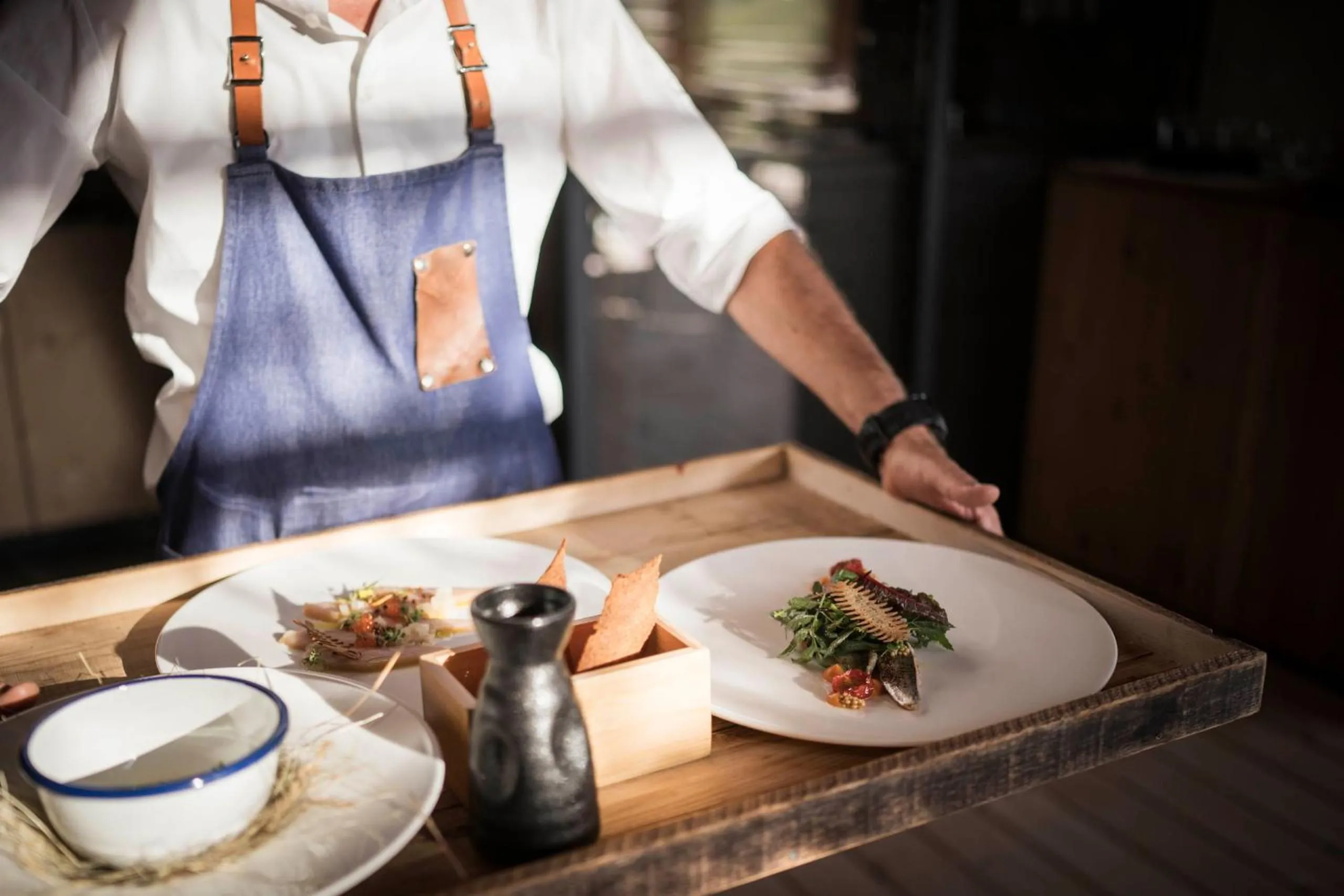 Restaurant/places to eat in Presulis Hideaway Apartments & Restaurant