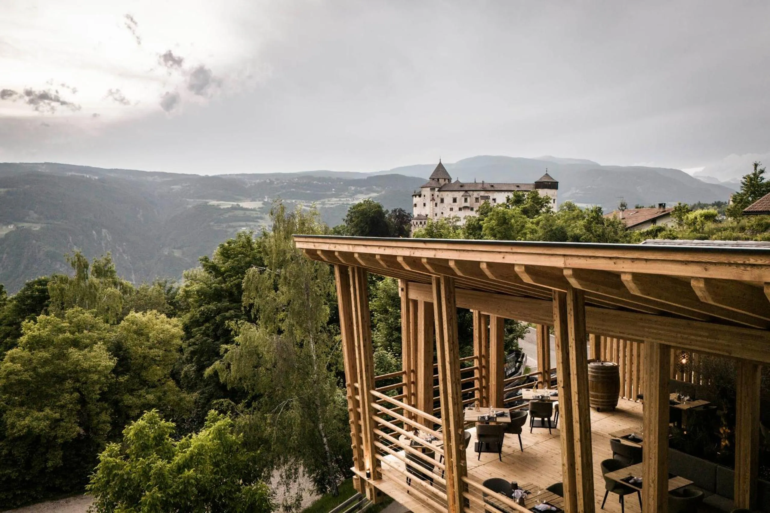 Property building in Presulis Hideaway Apartments & Restaurant