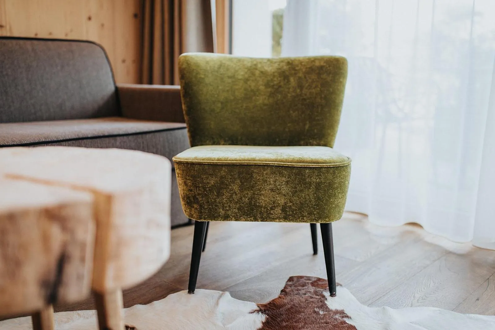 Living room in Presulis Hideaway Apartments & Restaurant