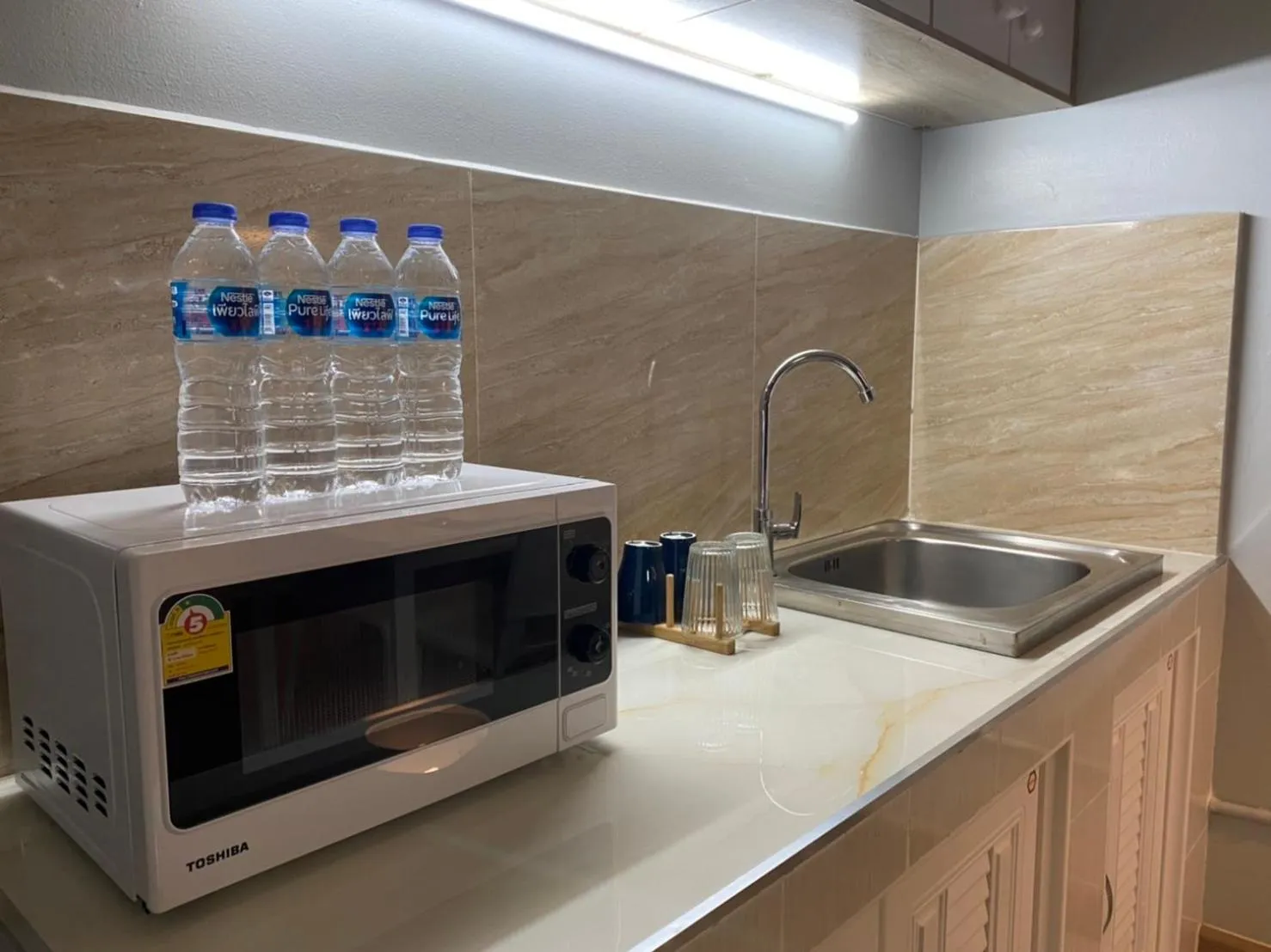 Kitchen or kitchenette in Bangkok Impact Popular Comdominium