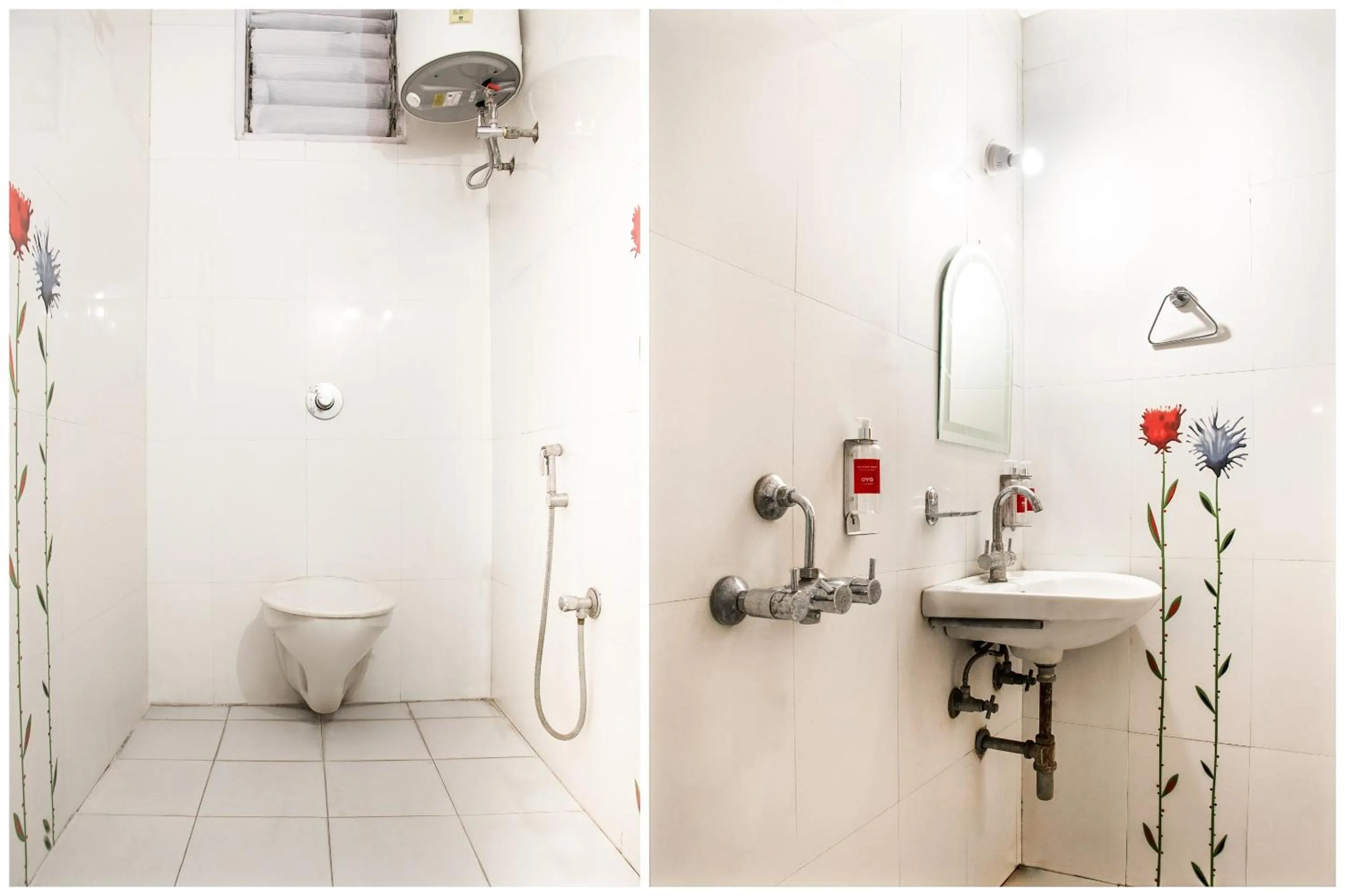 Bathroom in Super Hotel O Embassy Exhibition Rd