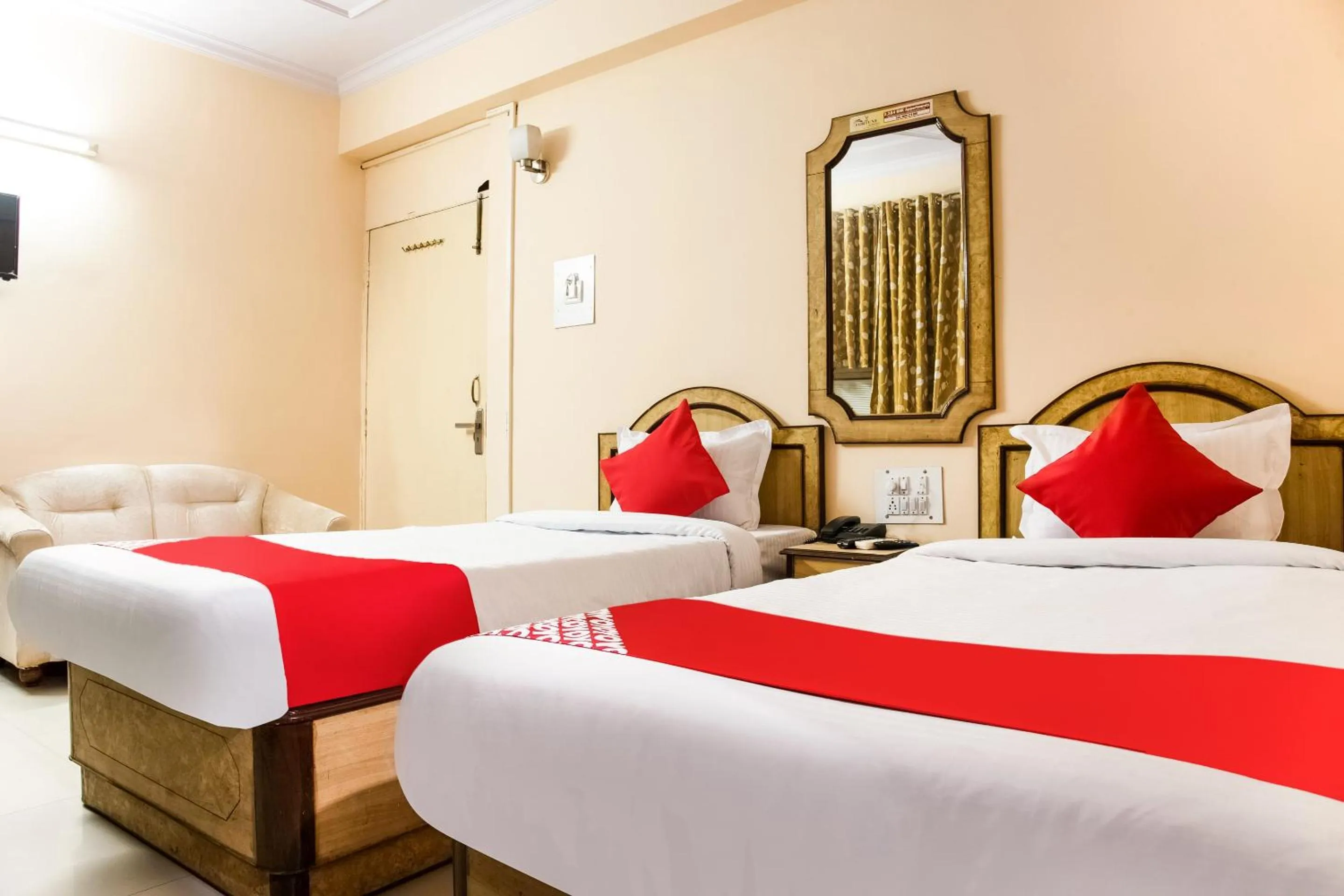 Bedroom, Bed in Hotel O Embassy Exhibition Rd