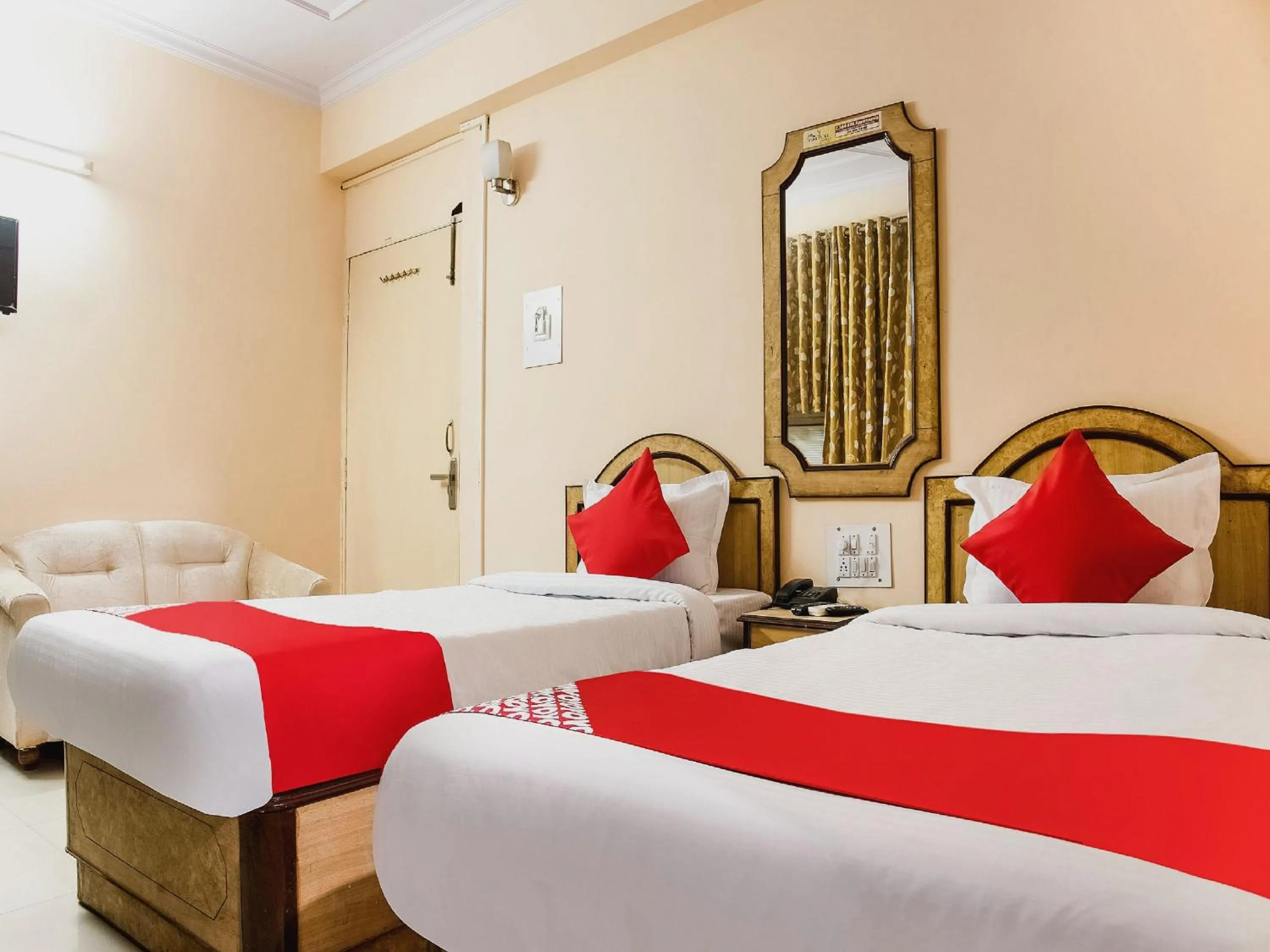 Bedroom, Bed in Hotel O Embassy Exhibition Rd