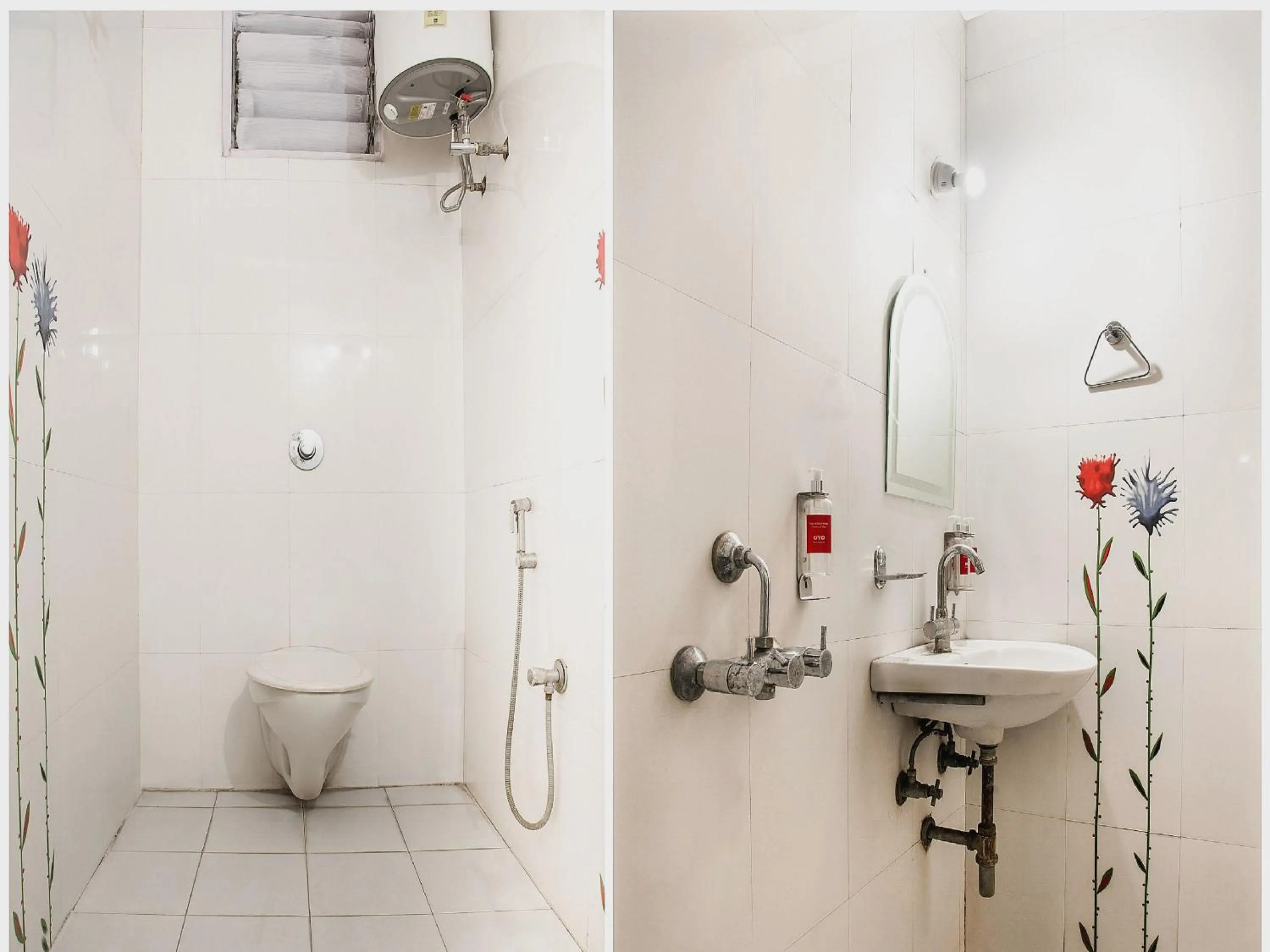Bathroom in Super Hotel O Embassy Exhibition Rd