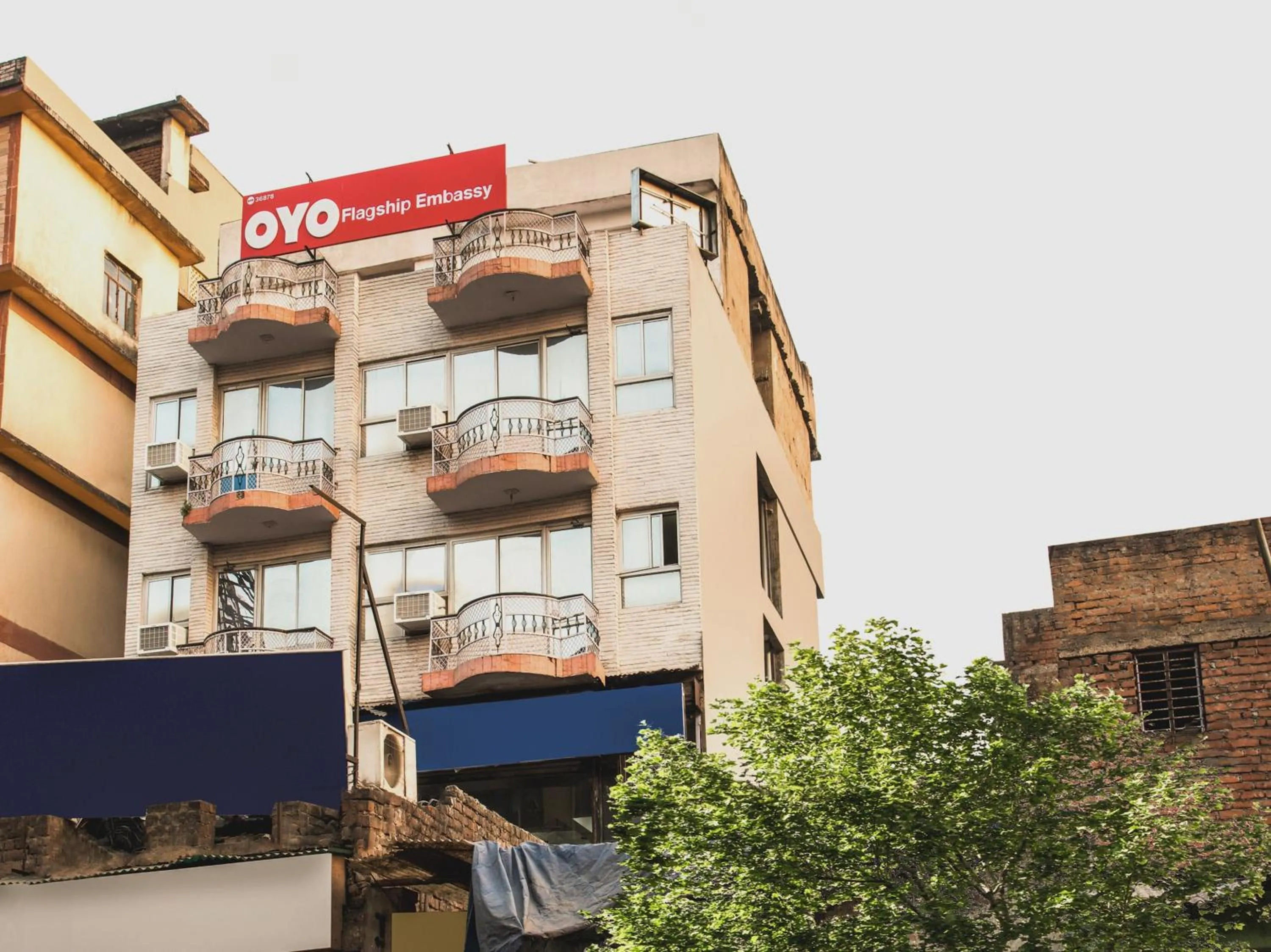 Facade/entrance in Hotel O Embassy Exhibition Rd