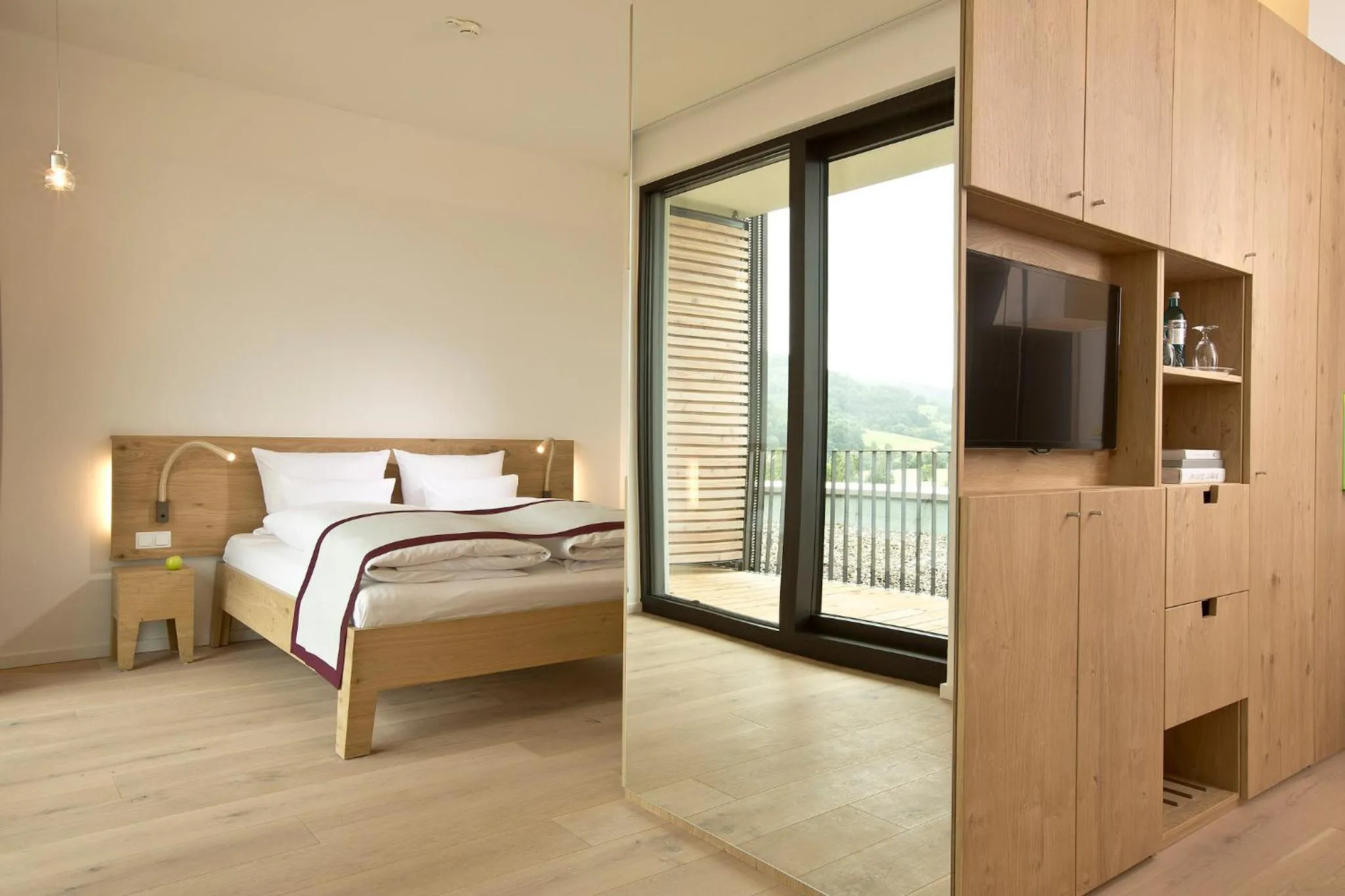 Day, Bed in Hotel Kloster Haydau