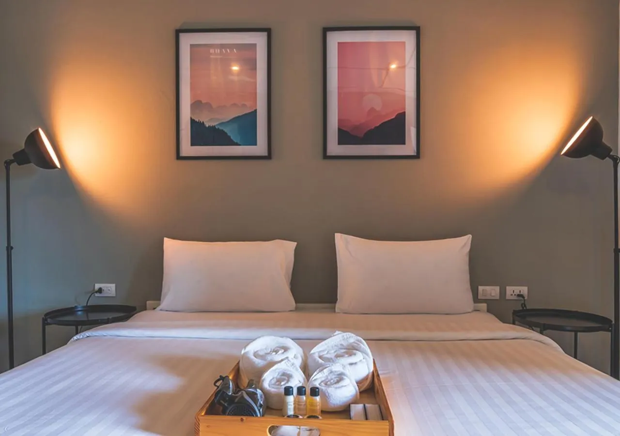 Bed in Bhava Residence