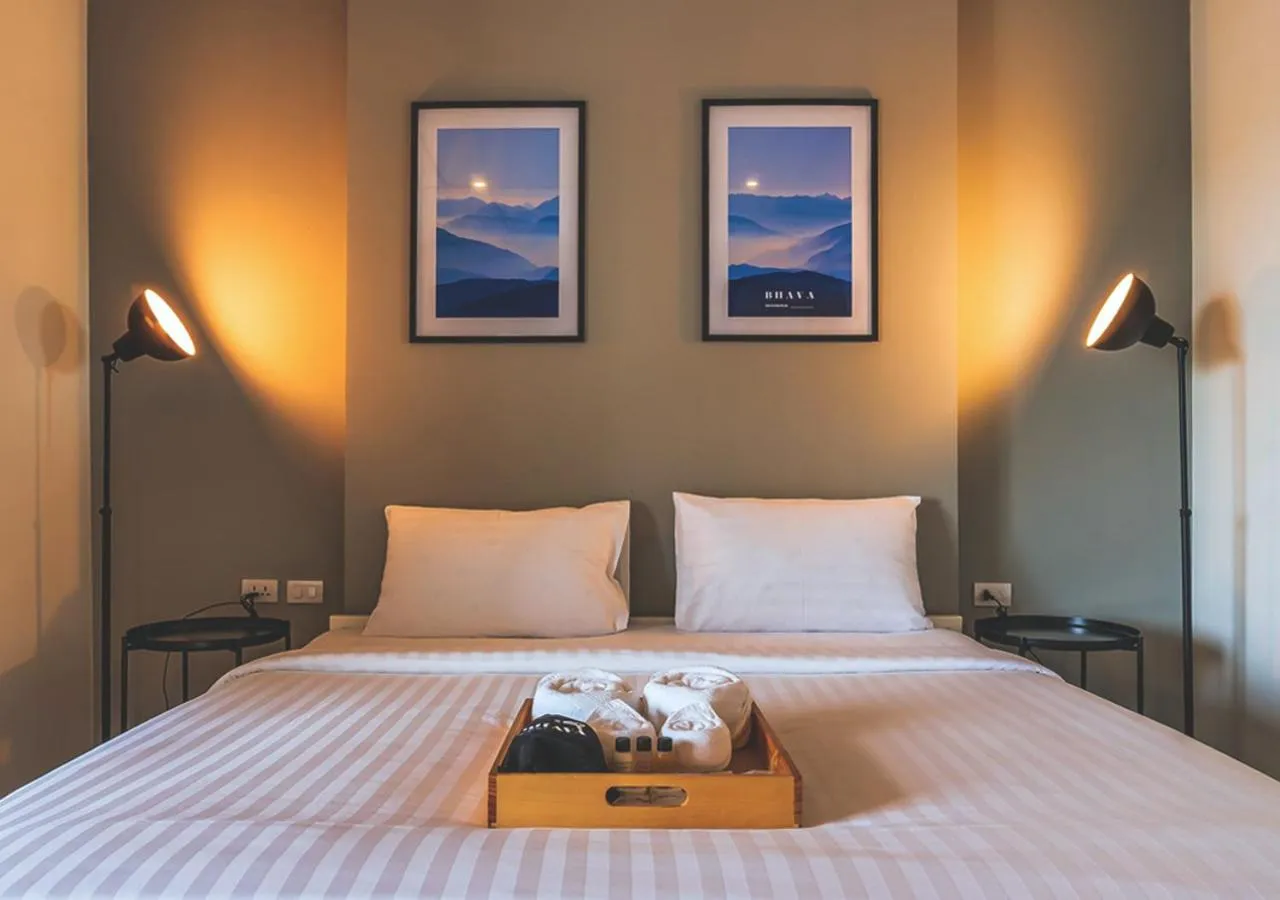 Bed in Bhava Residence