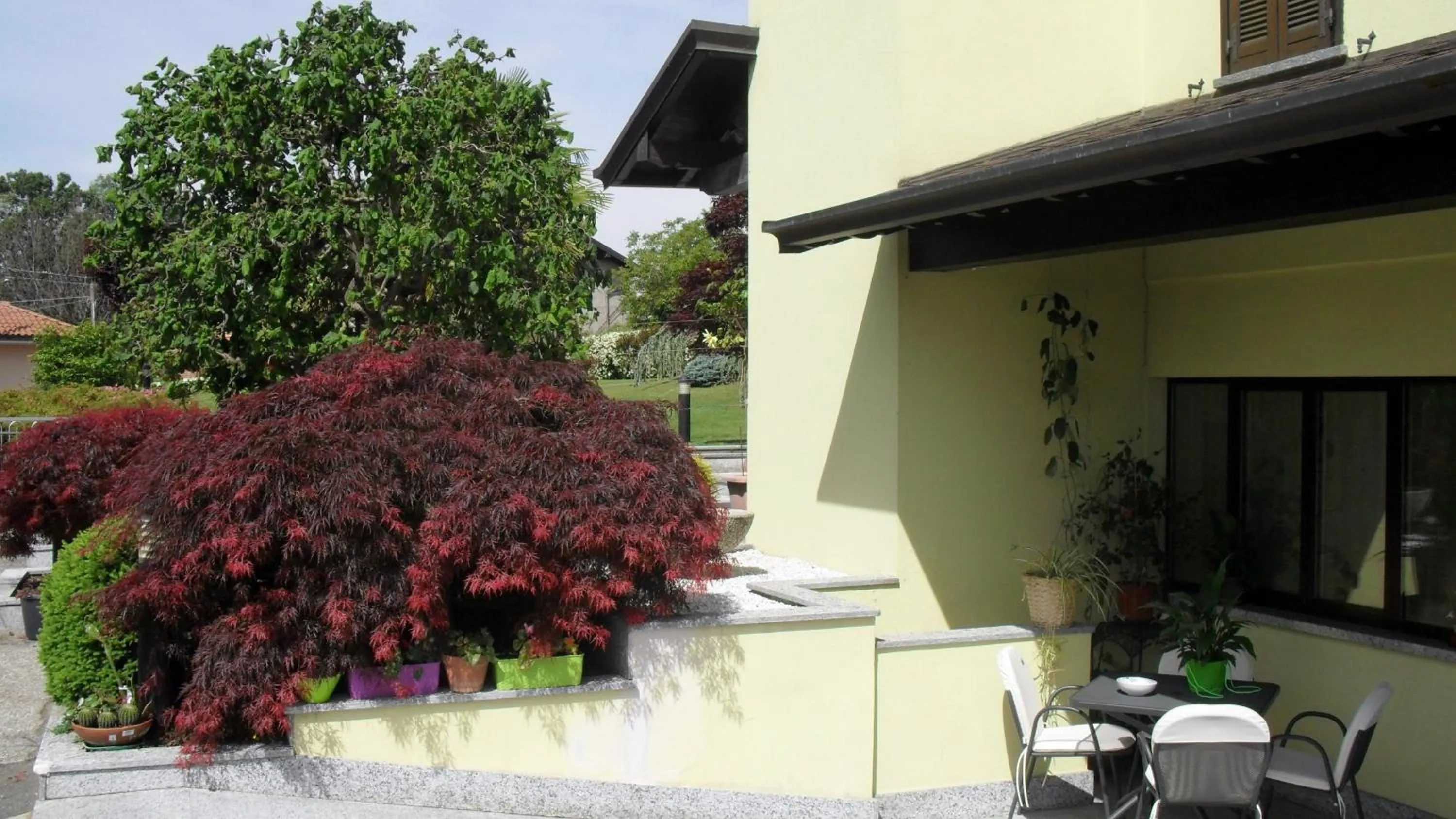 Balcony/Terrace in Albergo Residence Isotta
