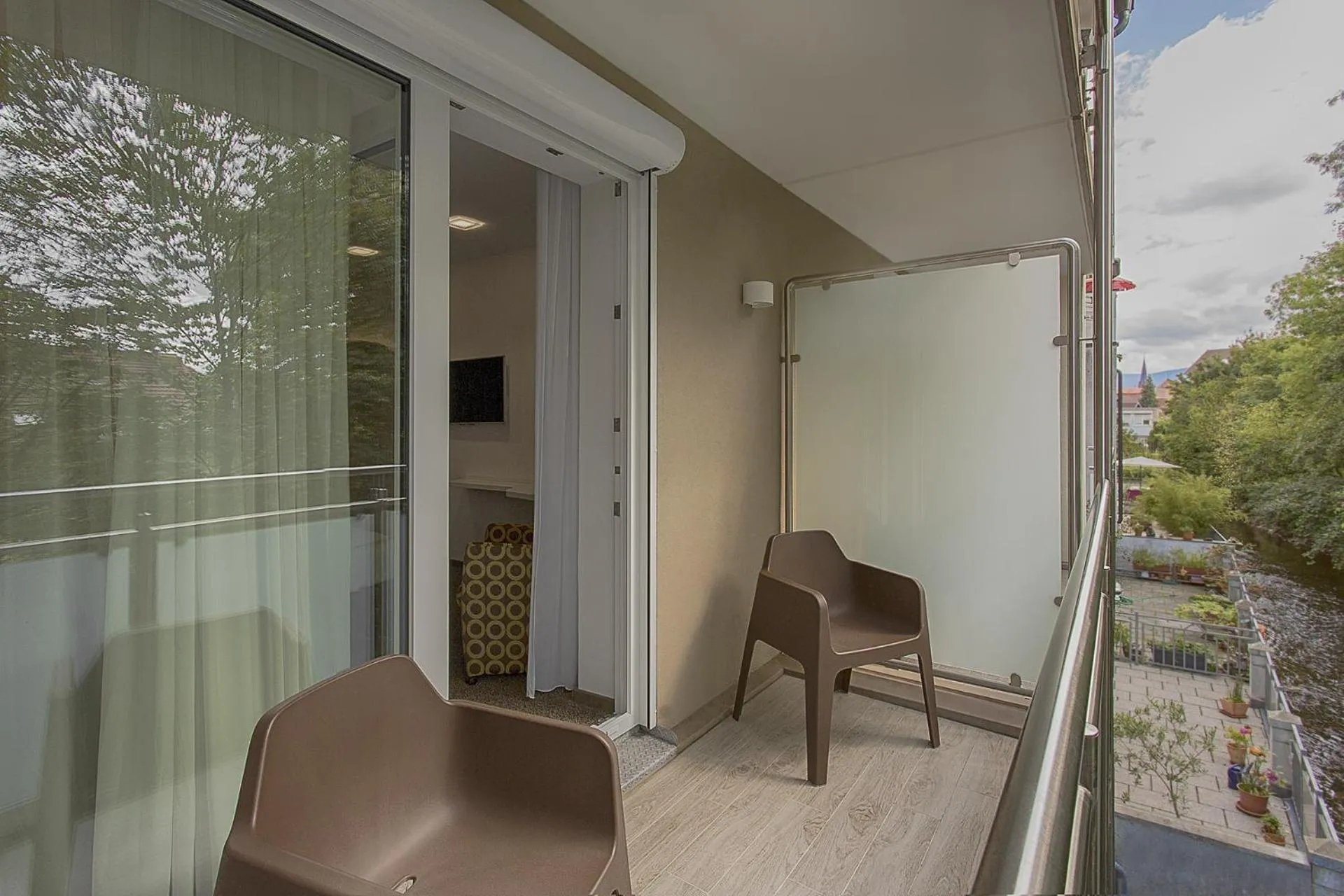 Balcony/Terrace in Taome Feng Shui Stadthotel Breisgau