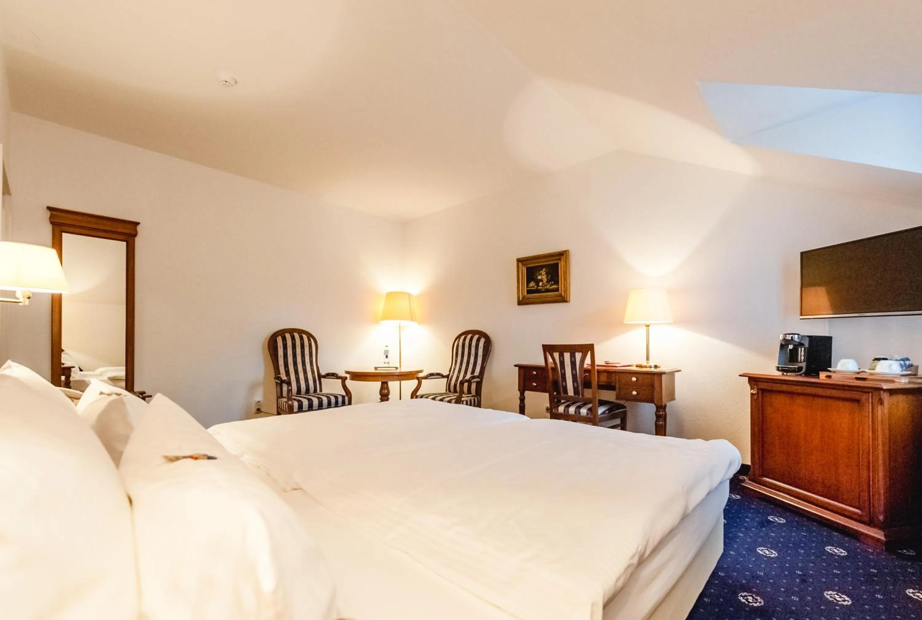 Bed in Historische Spitzgrundmühle