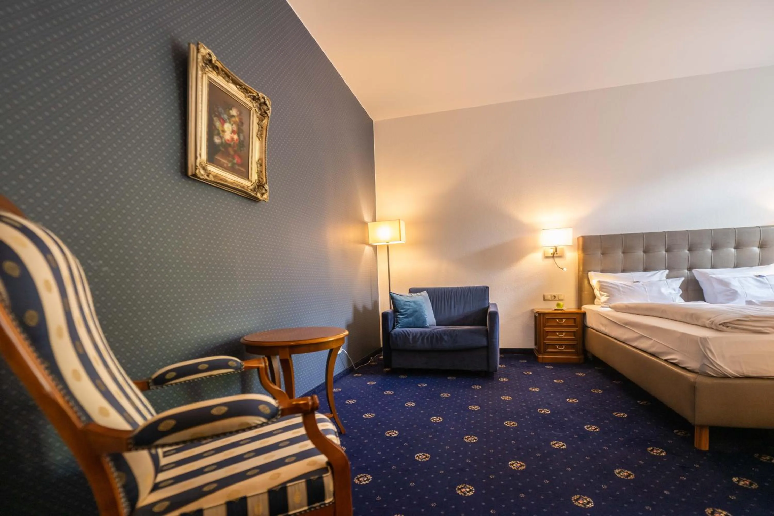 Staff, Bed in Historische Spitzgrundmühle