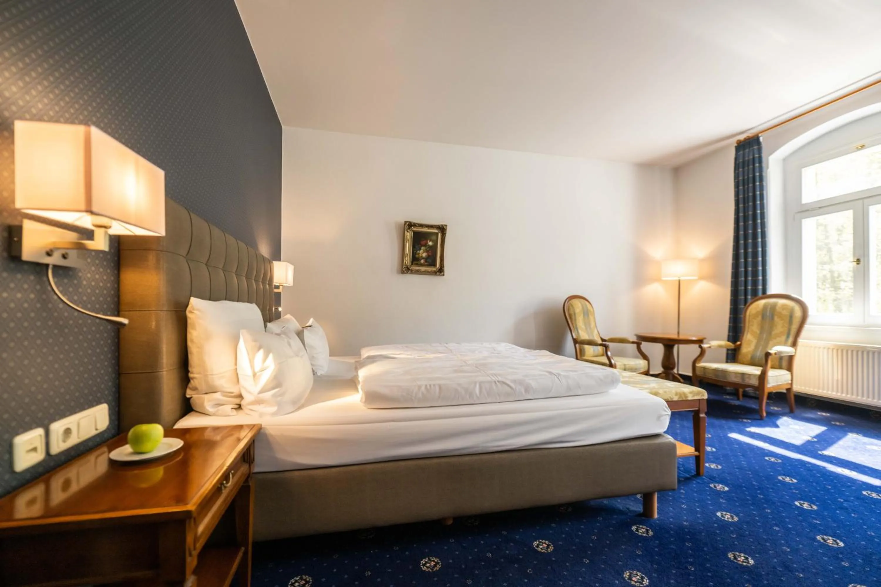 Staff, Bed in Historische Spitzgrundmühle