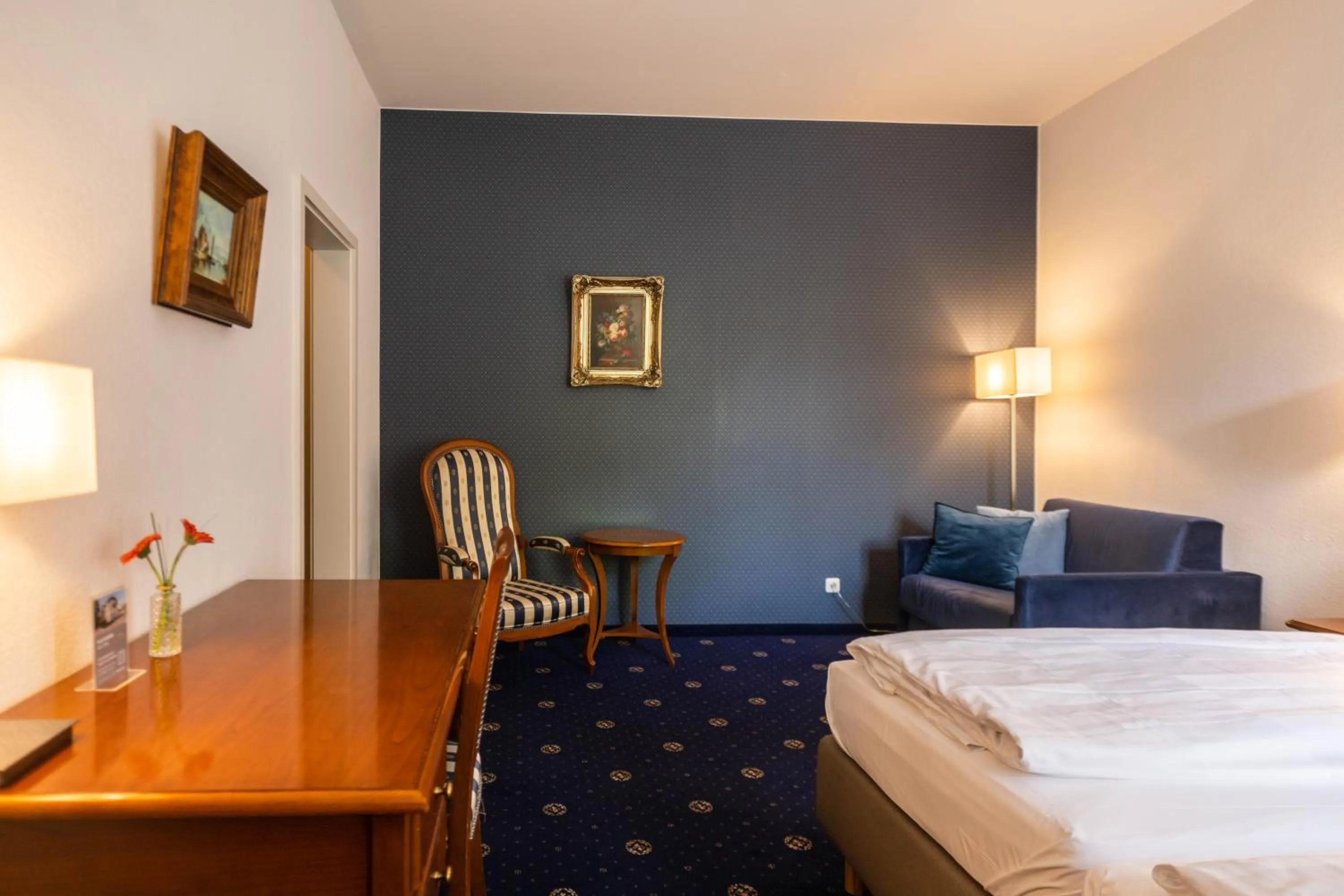 Staff, Bed in Historische Spitzgrundmühle