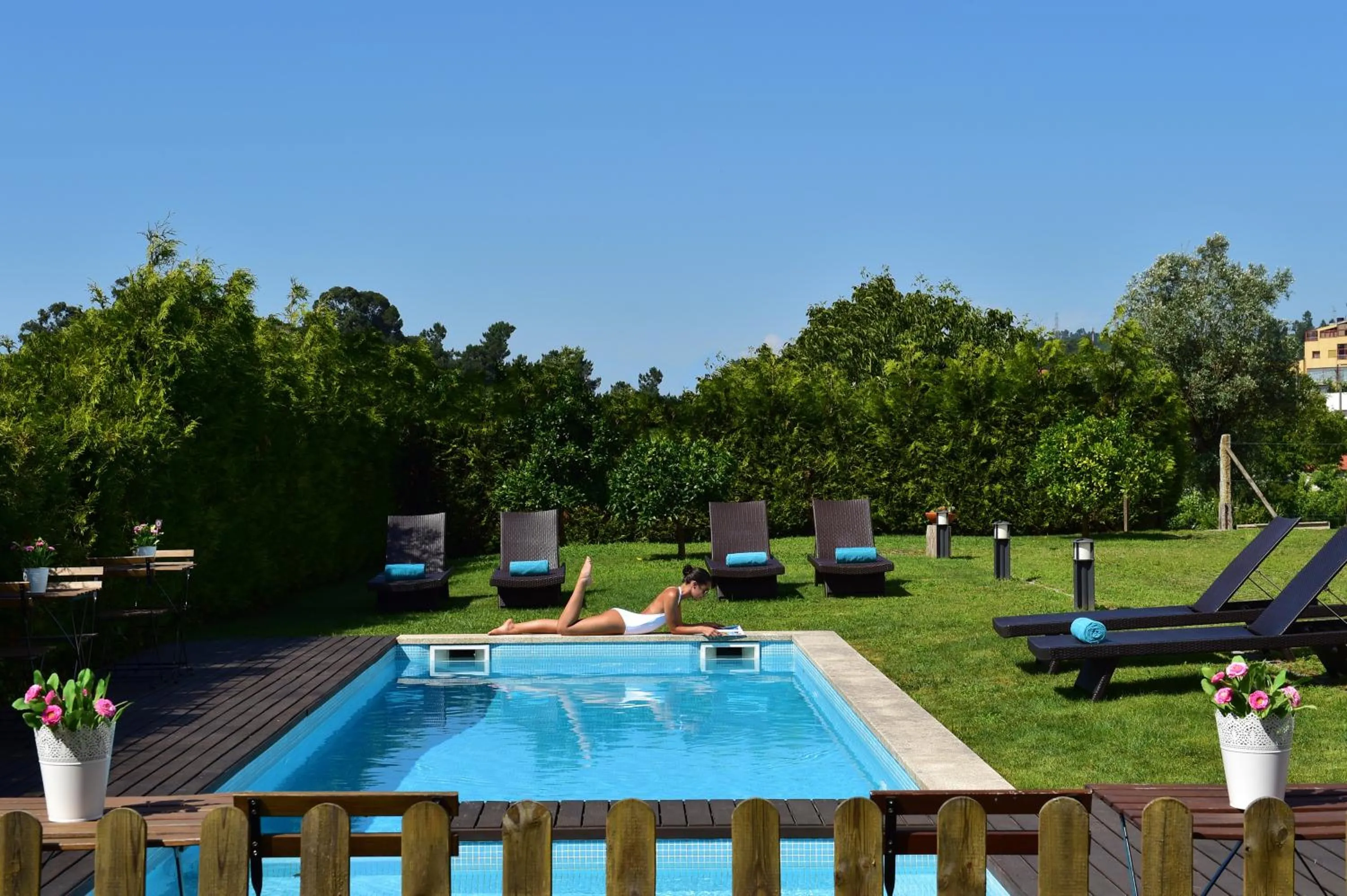 Balcony/Terrace in Solar Egas Moniz-Charming House & Local Experiences