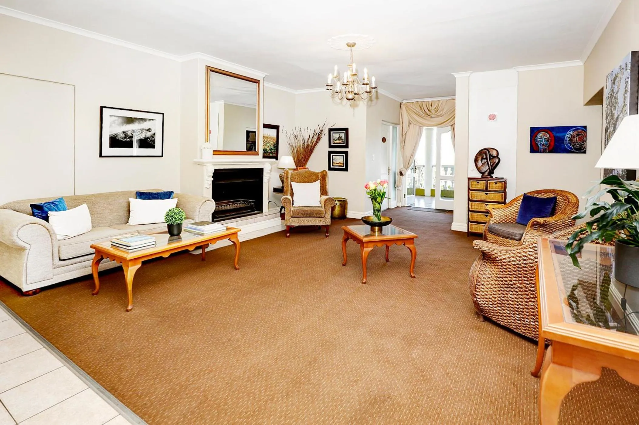 Seating area in Bell Rosen Guest House