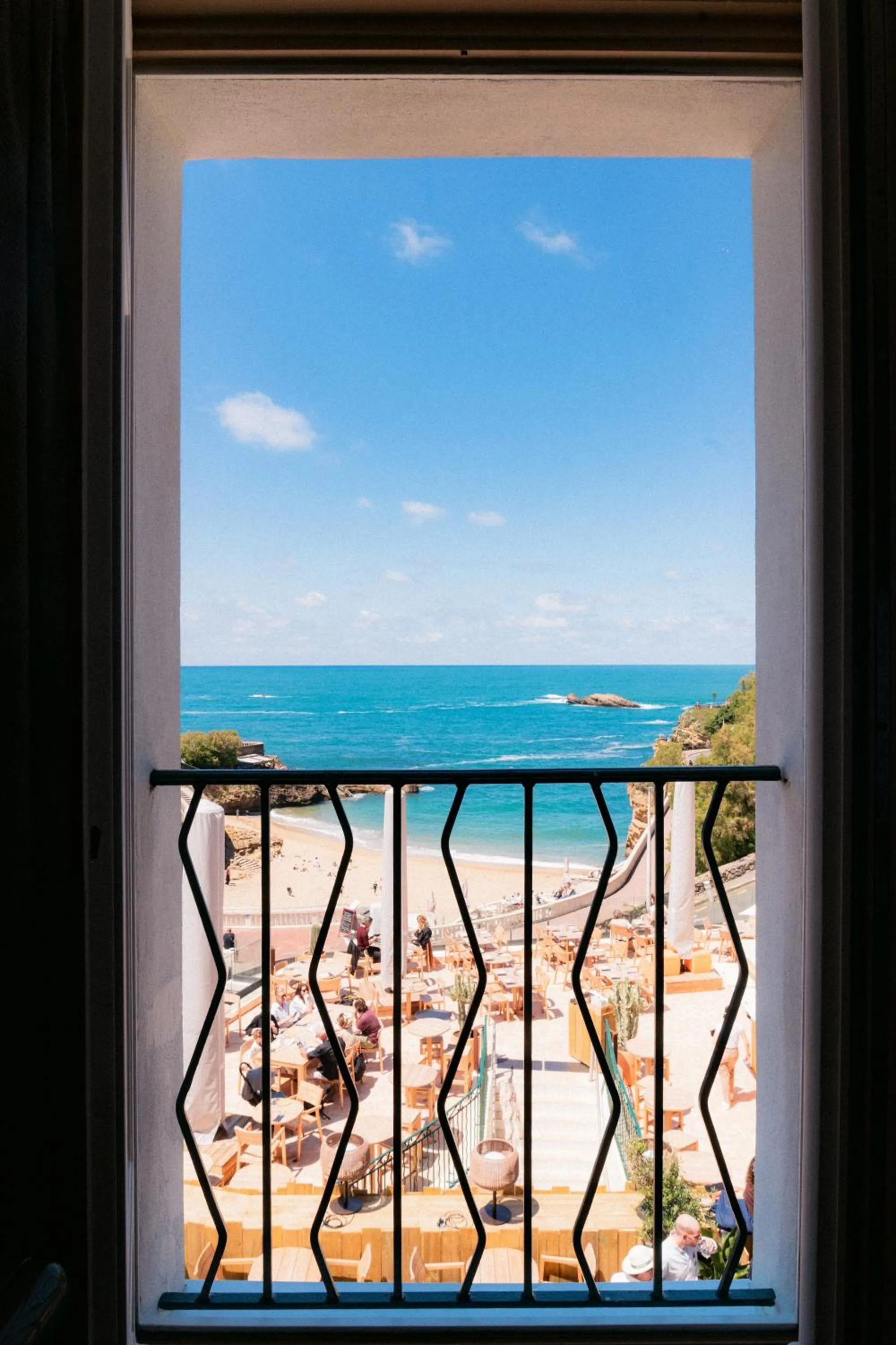 Sea view in Roc Seven Biarritz