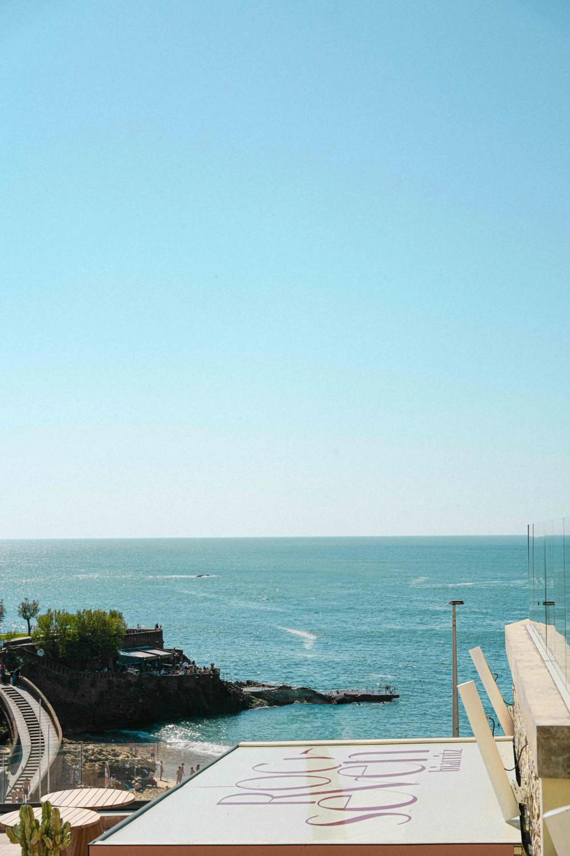 Sea view in Roc Seven Biarritz