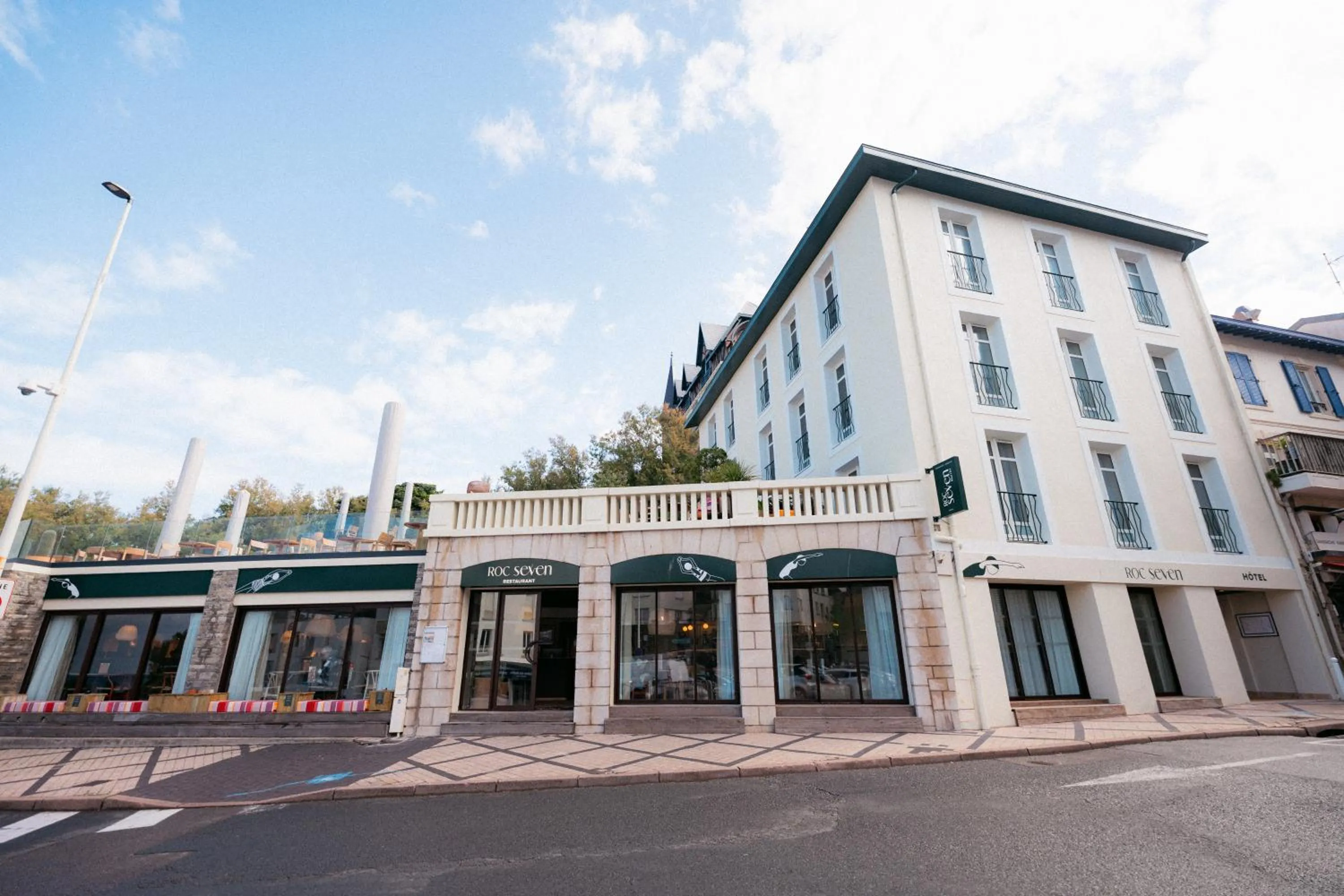 Facade/entrance in Roc Seven Biarritz