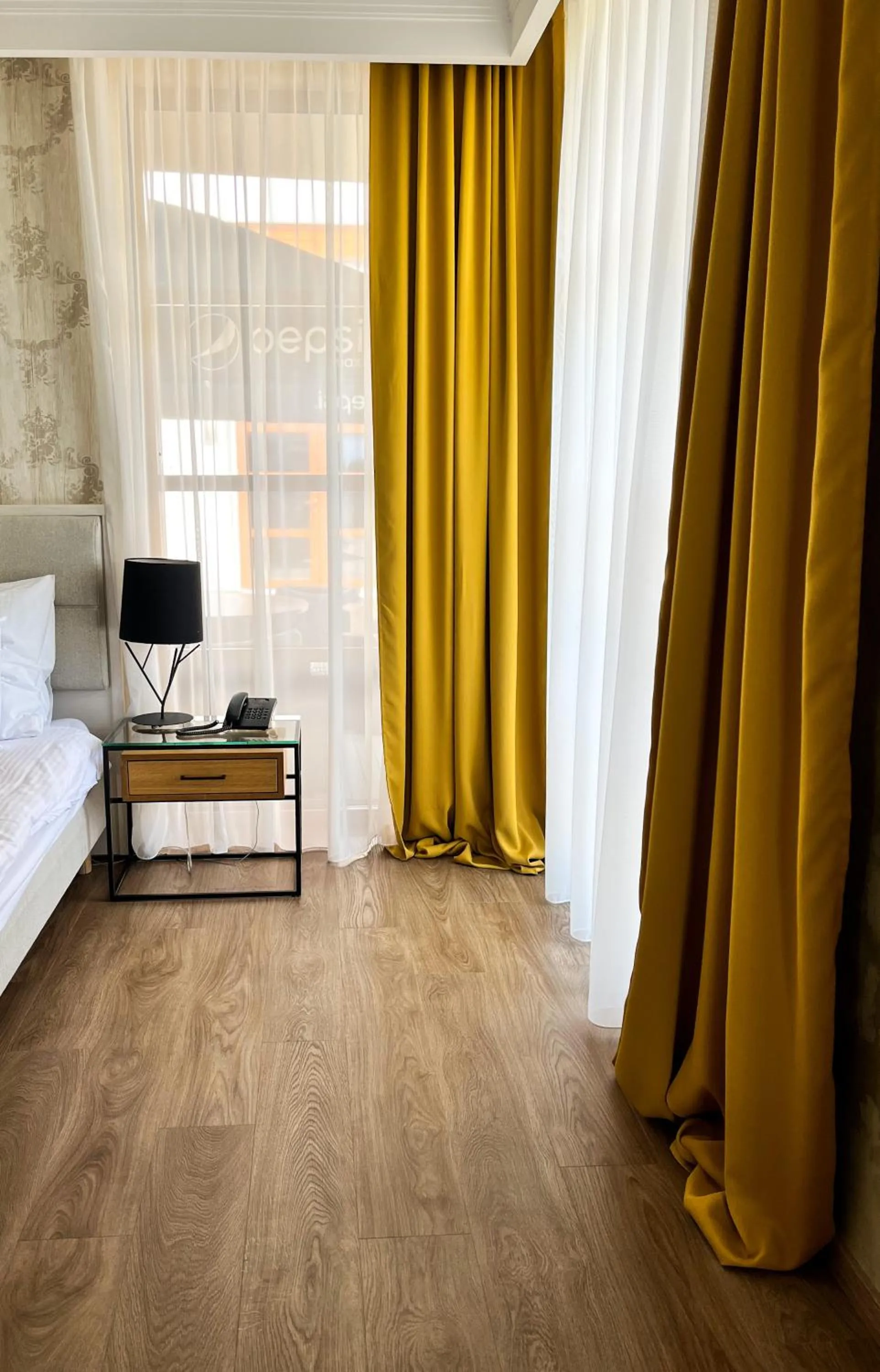 Bed in Hotel Kristoff