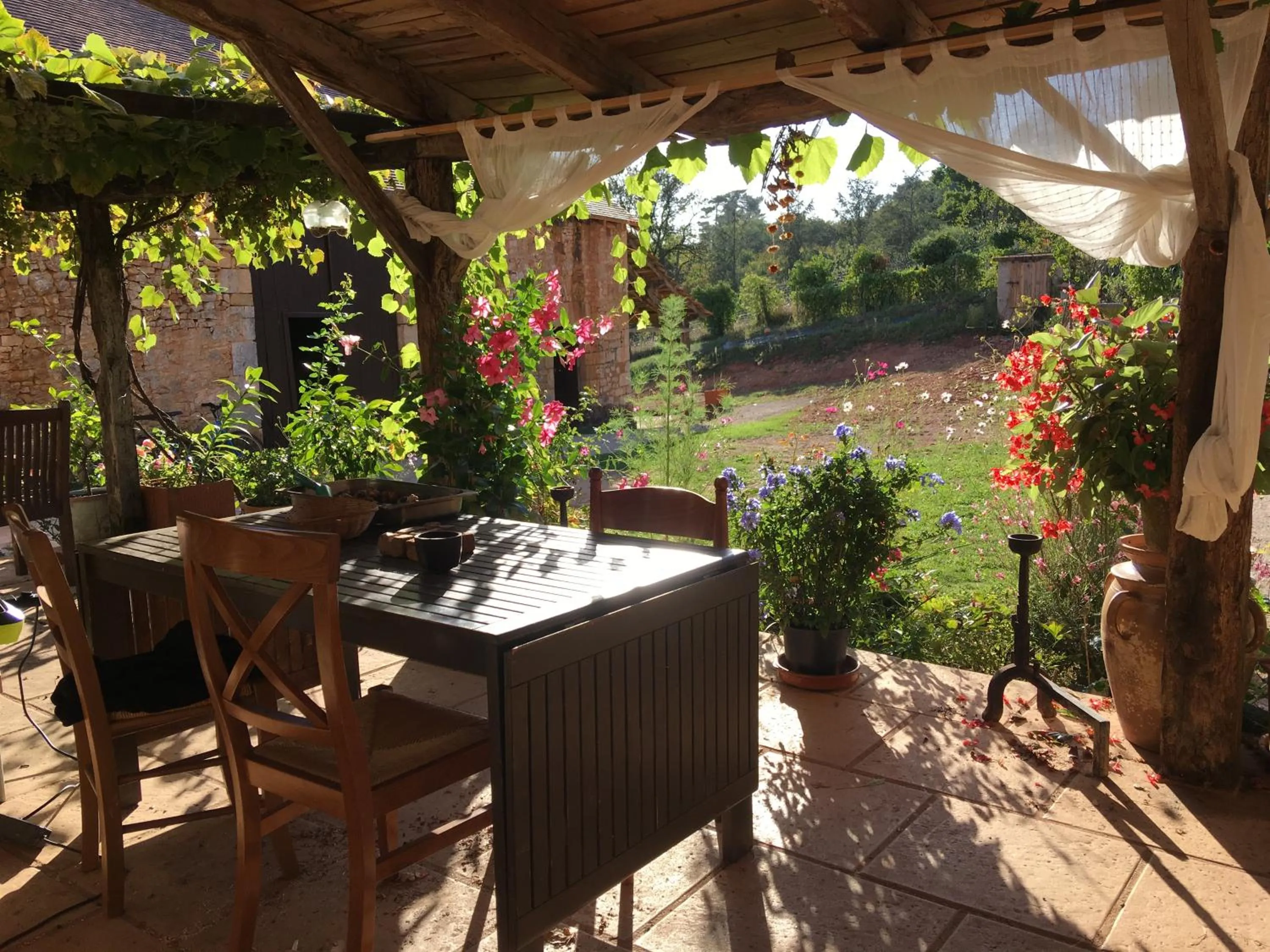 Patio in Le canard enchanté