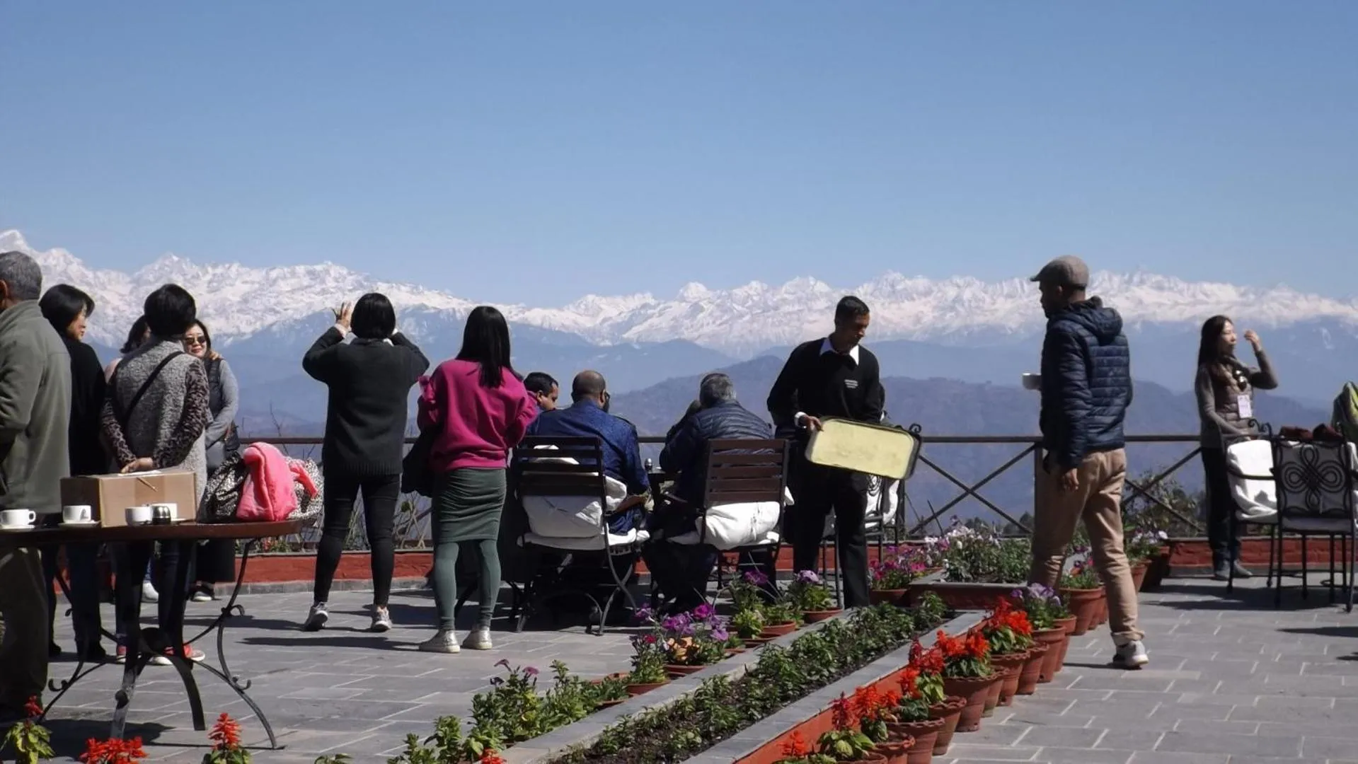 Sunrise in Dhulikhel Mountain Resort