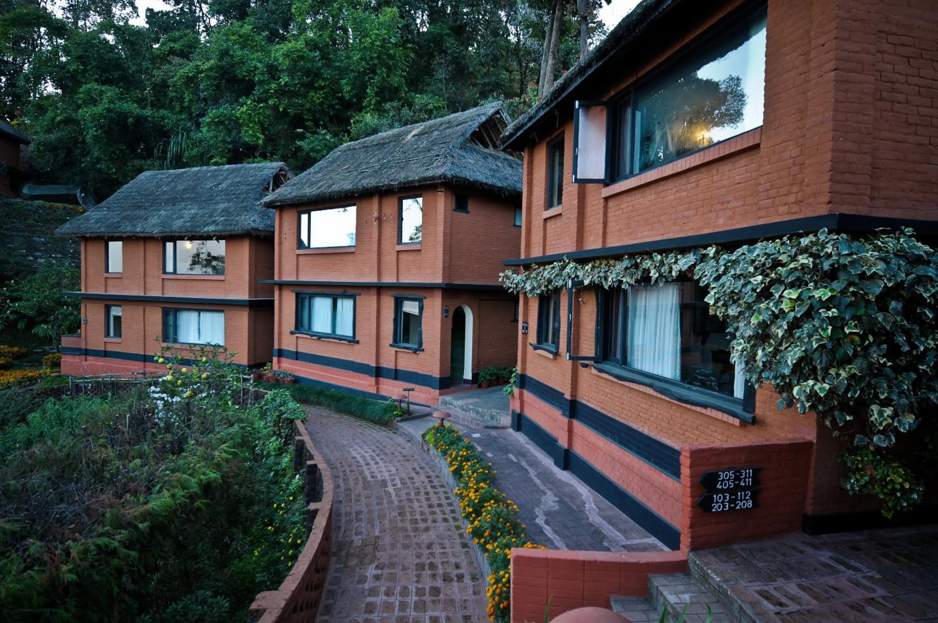 Balcony/Terrace in Dhulikhel Mountain Resort