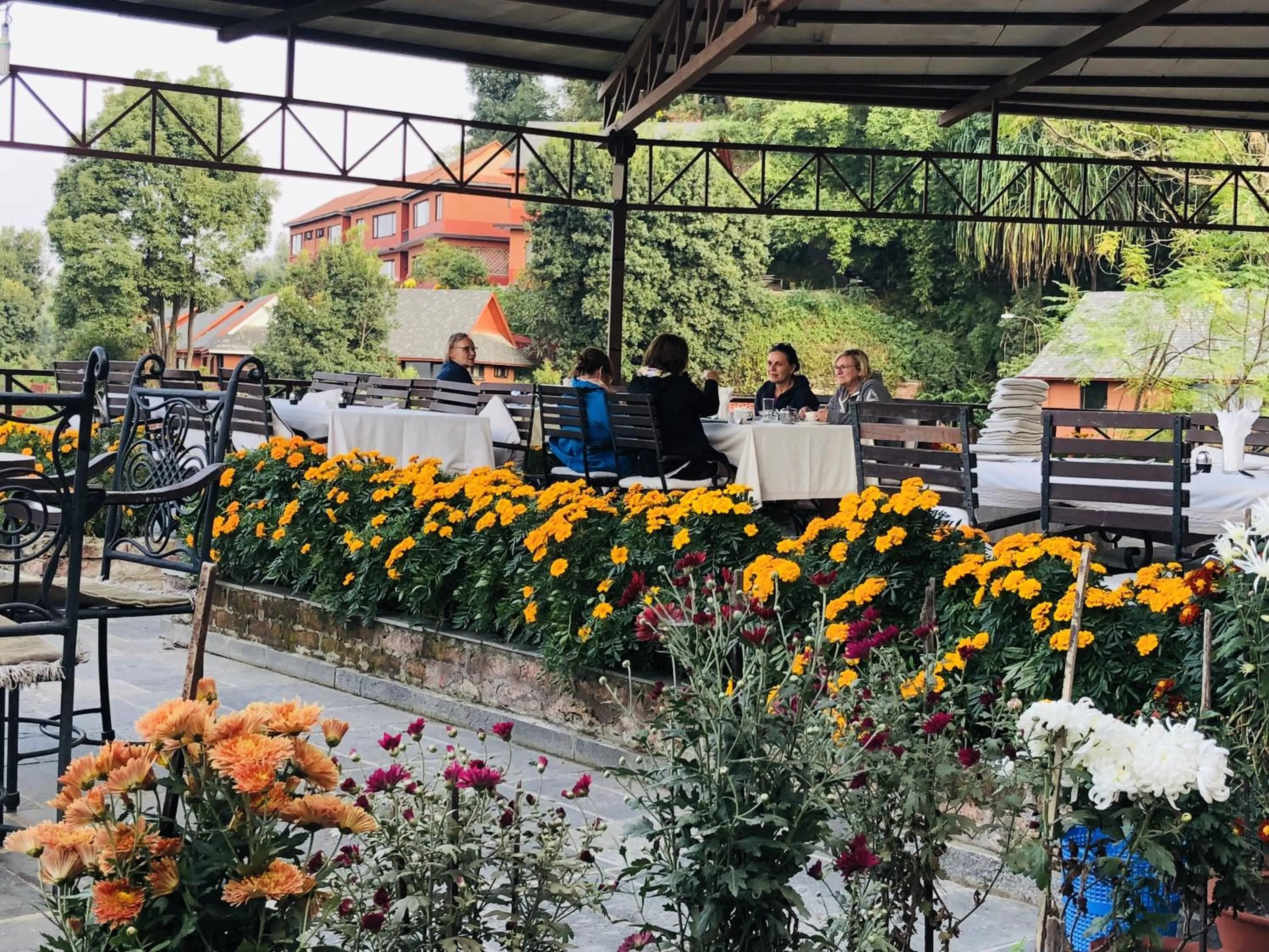Balcony/Terrace in Dhulikhel Mountain Resort