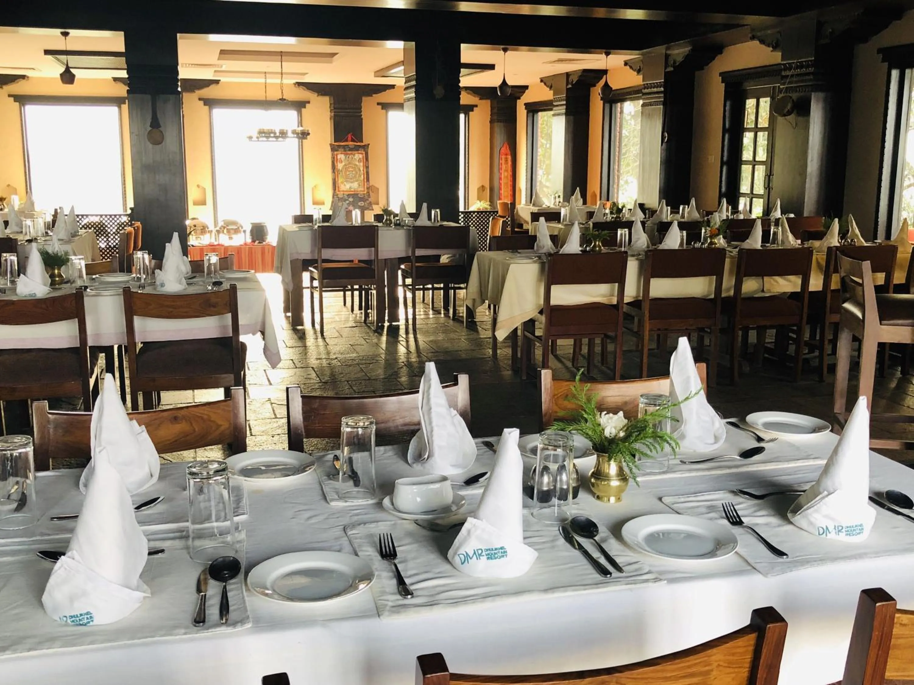 Dining area in Dhulikhel Mountain Resort
