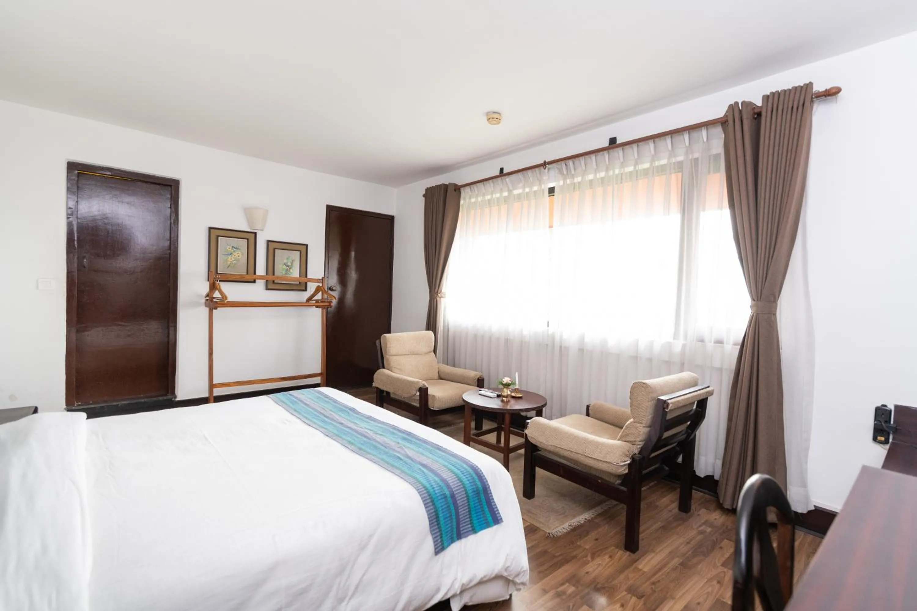 Photo of the whole room, Bed in Dhulikhel Mountain Resort