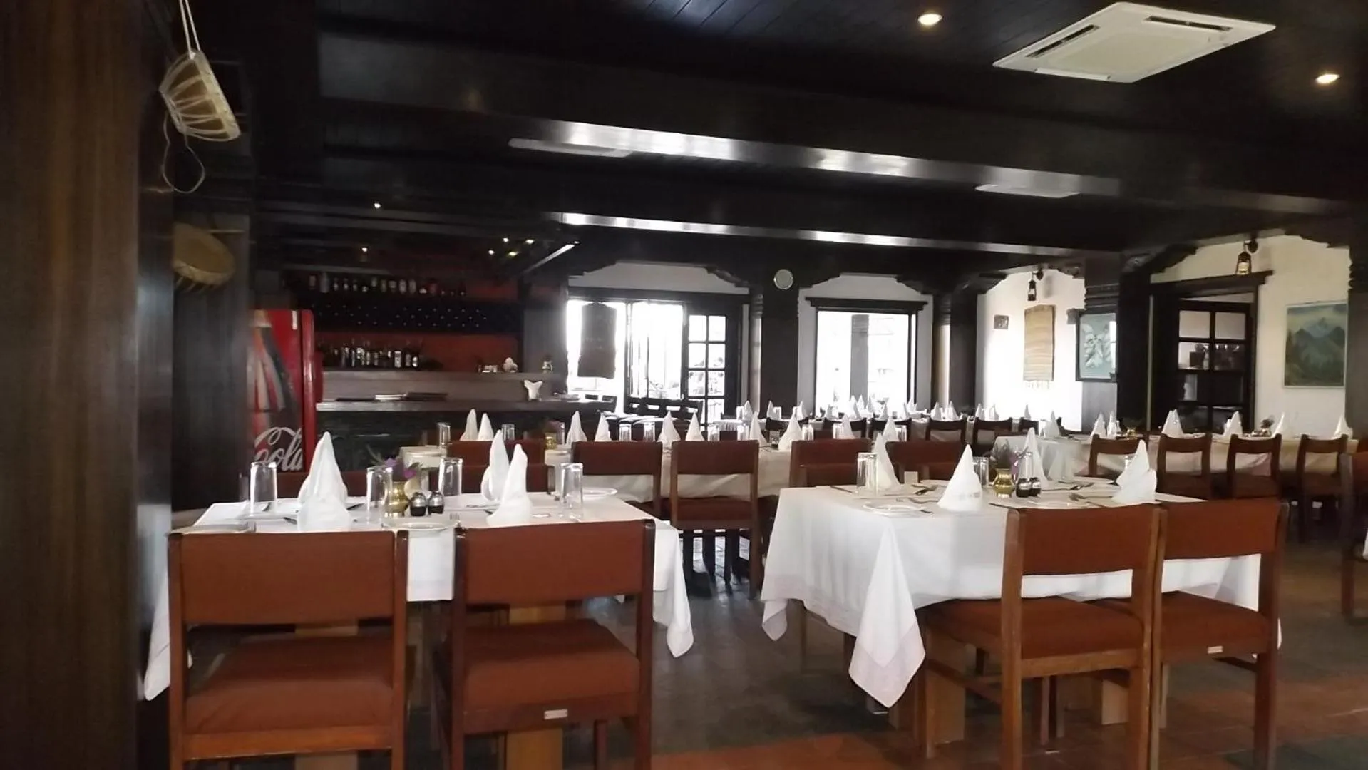 Dining area in Dhulikhel Mountain Resort