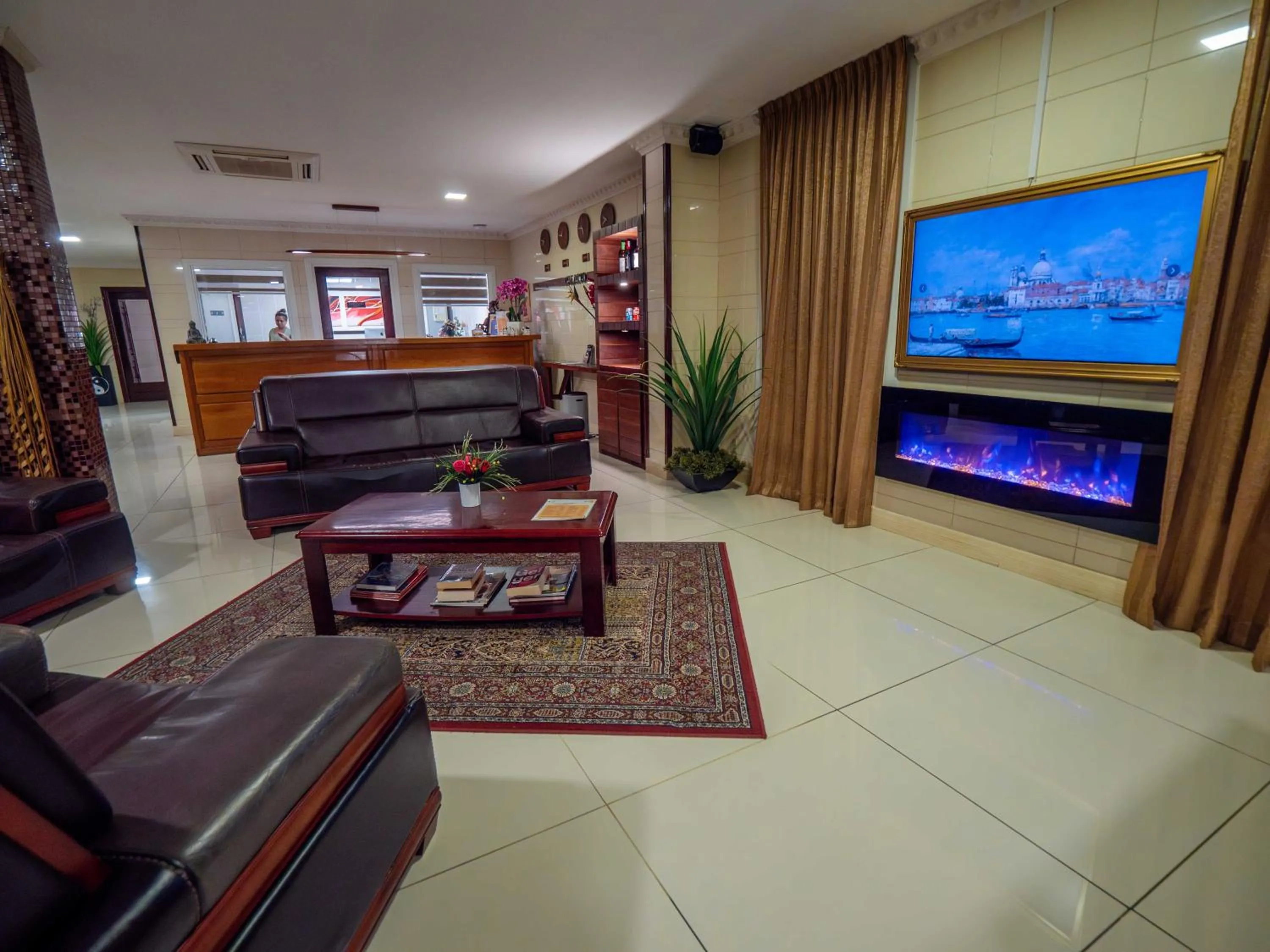 Lobby or reception in Hotel Palacio