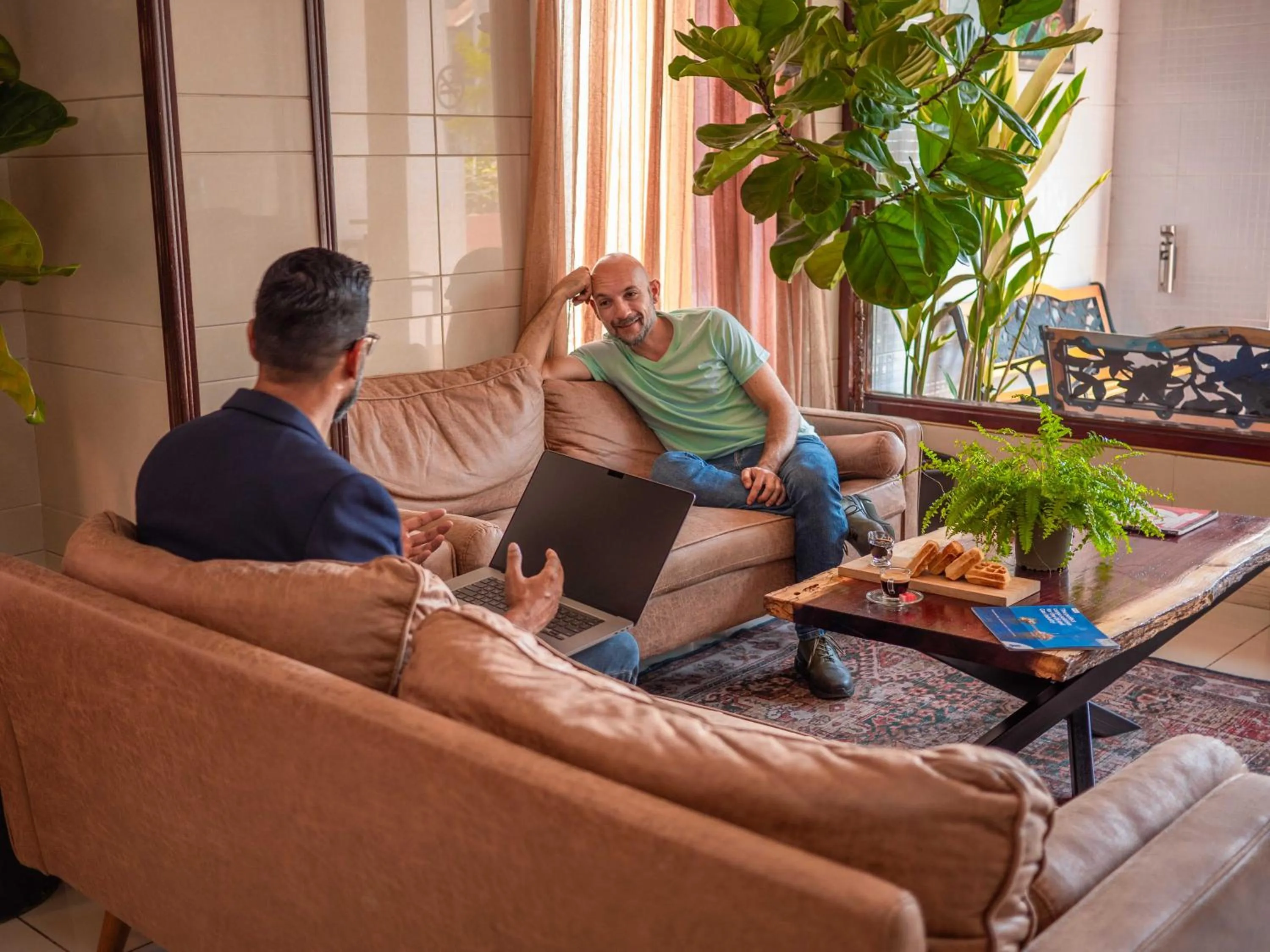 Lobby or reception in Hotel Palacio
