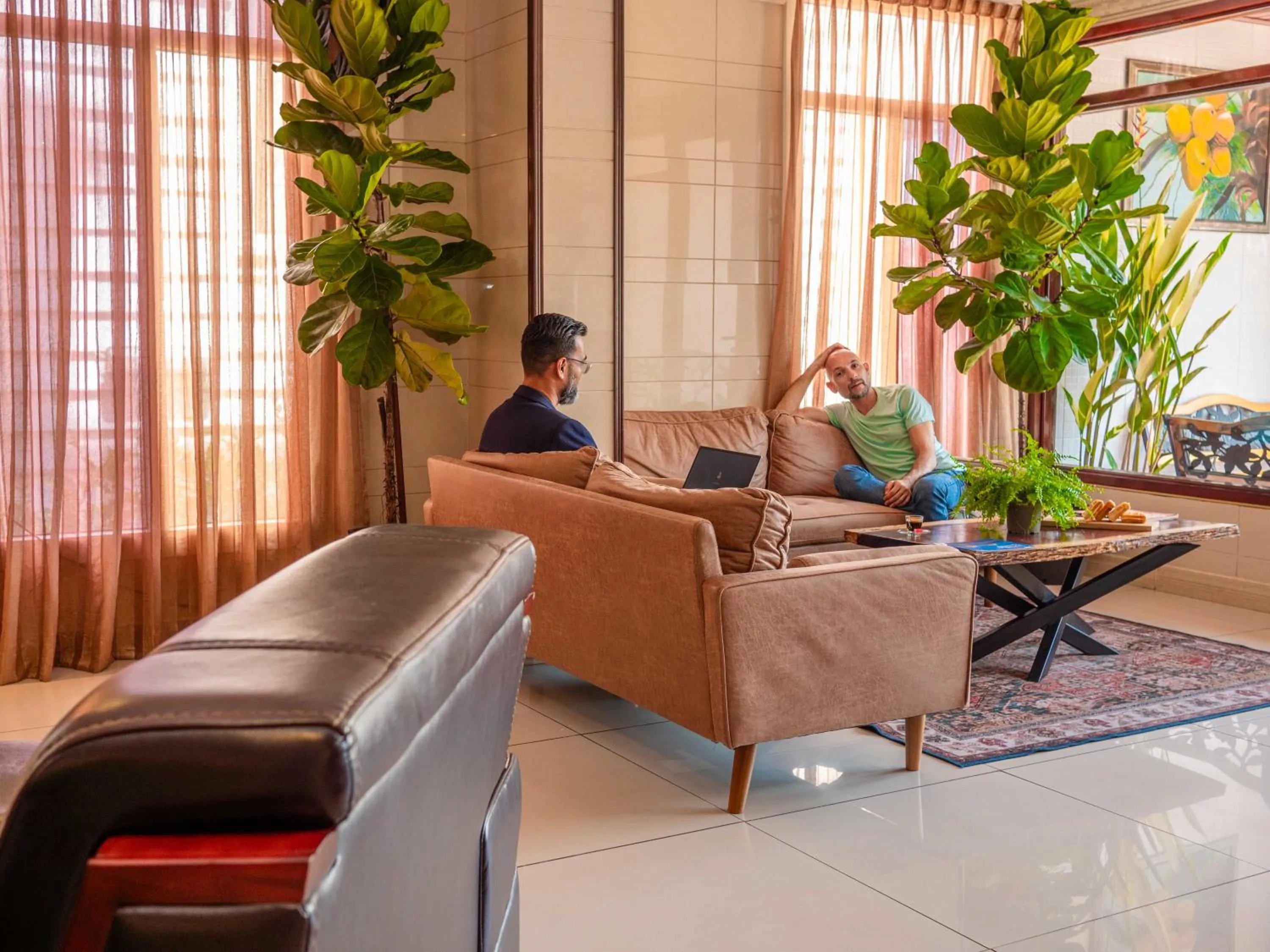 Lobby or reception in Hotel Palacio